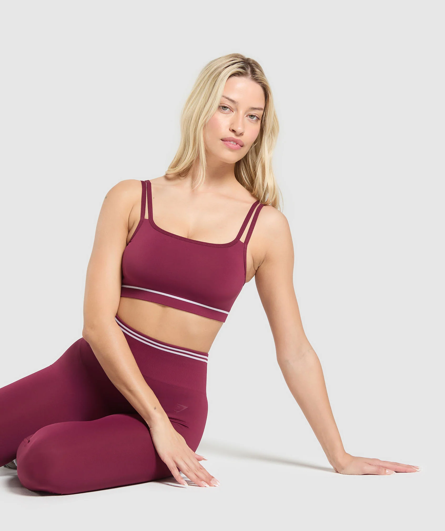Gymshark Contrast Seamless Sports Bra - Strong Pink - Image 5
