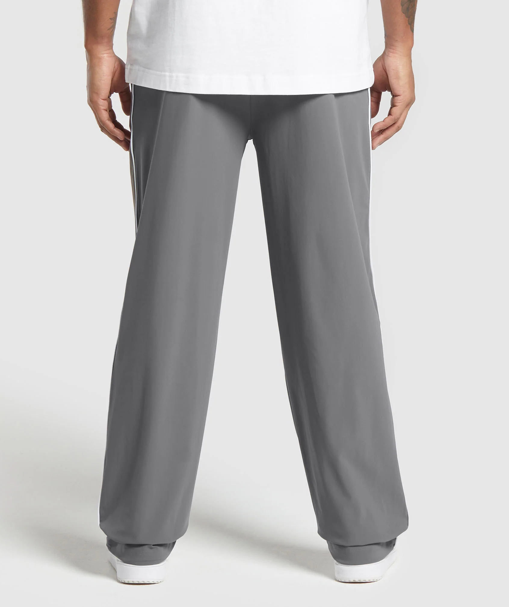 Gymshark Contrast Straight Leg Pants - Pitch Grey - Image 6
