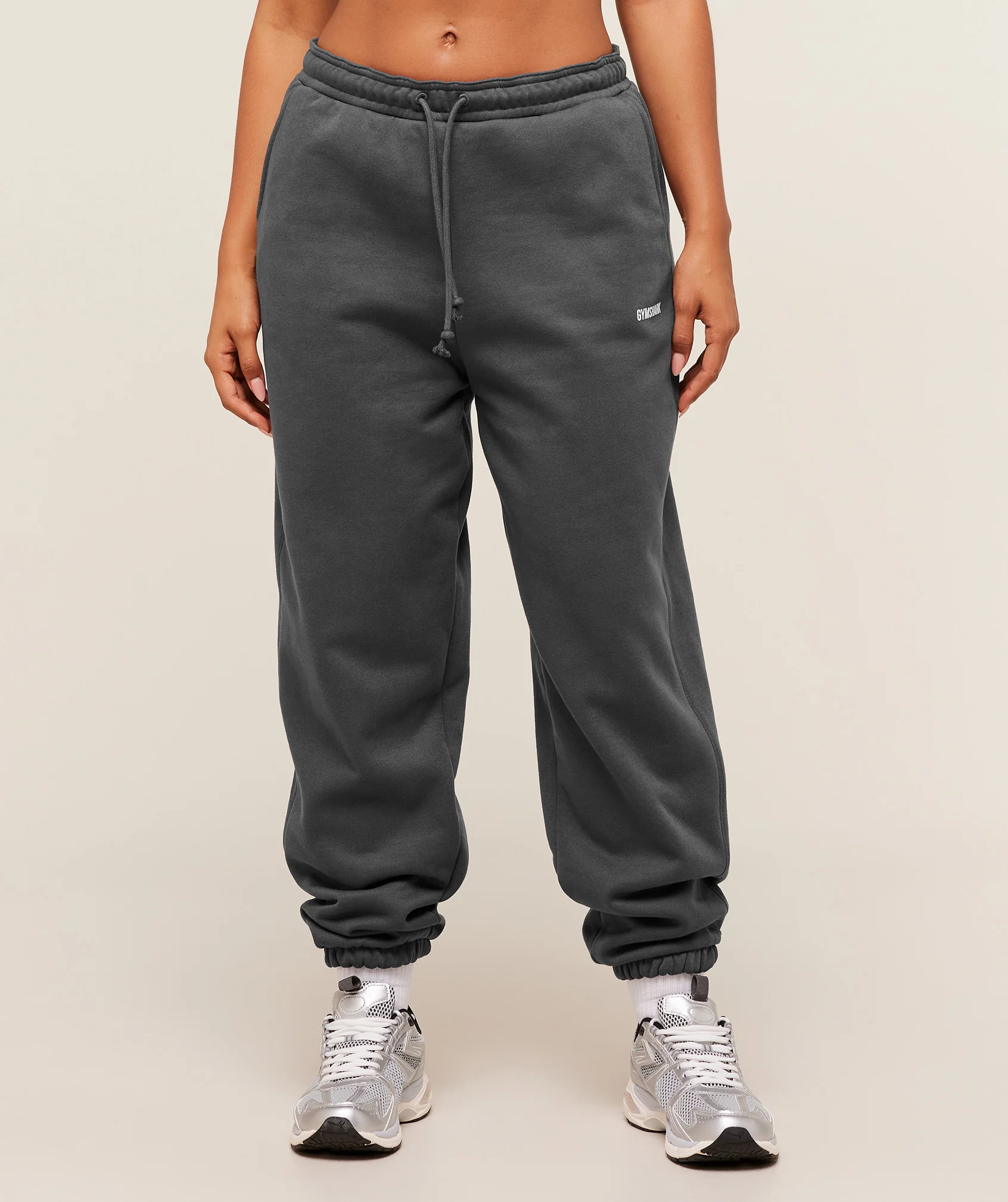 Gymshark Cosy Luxe Cuffed Joggers - Grey