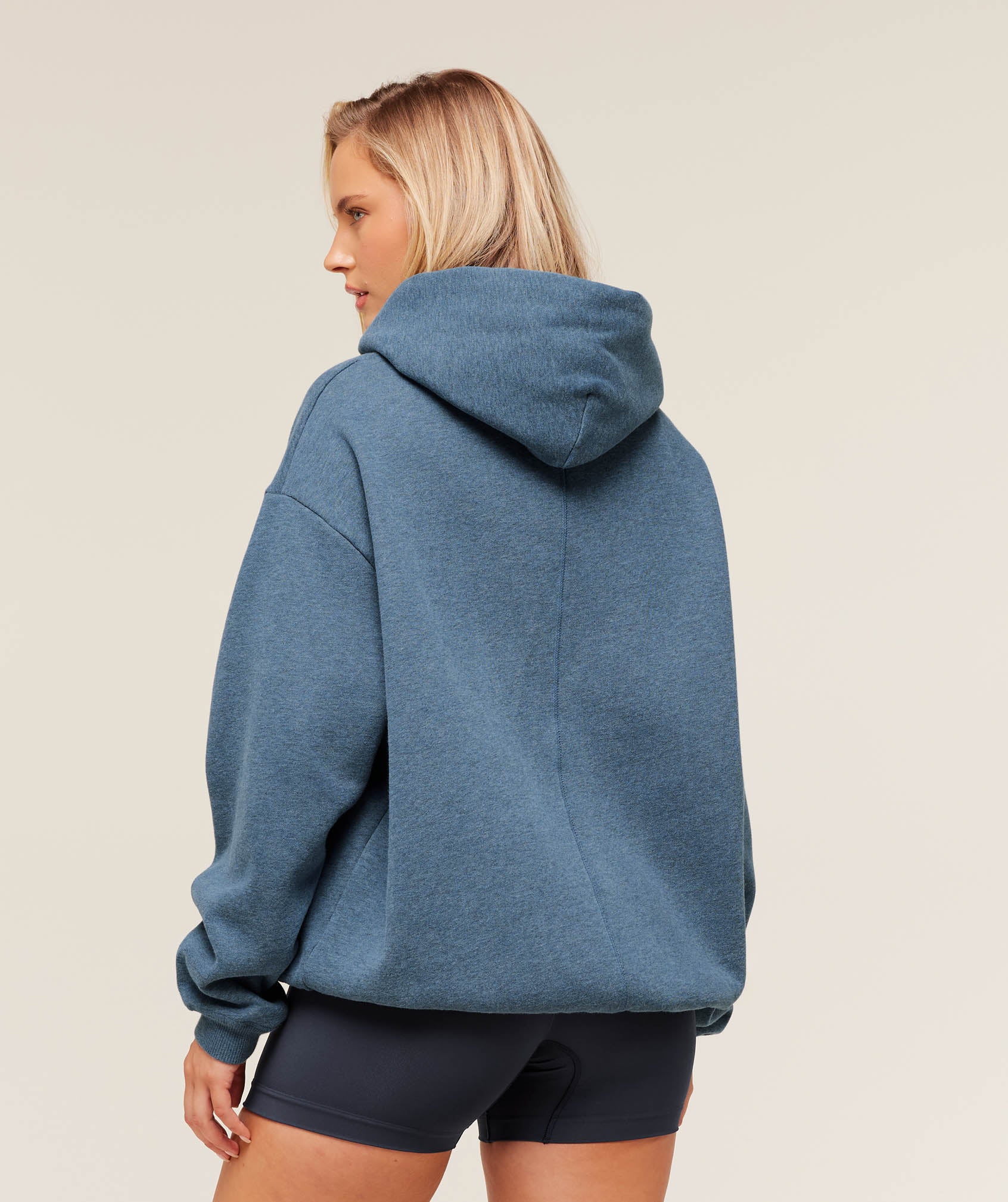 Gymshark Cosy Luxe Hoodie - Compound Blue Marl - Image 3