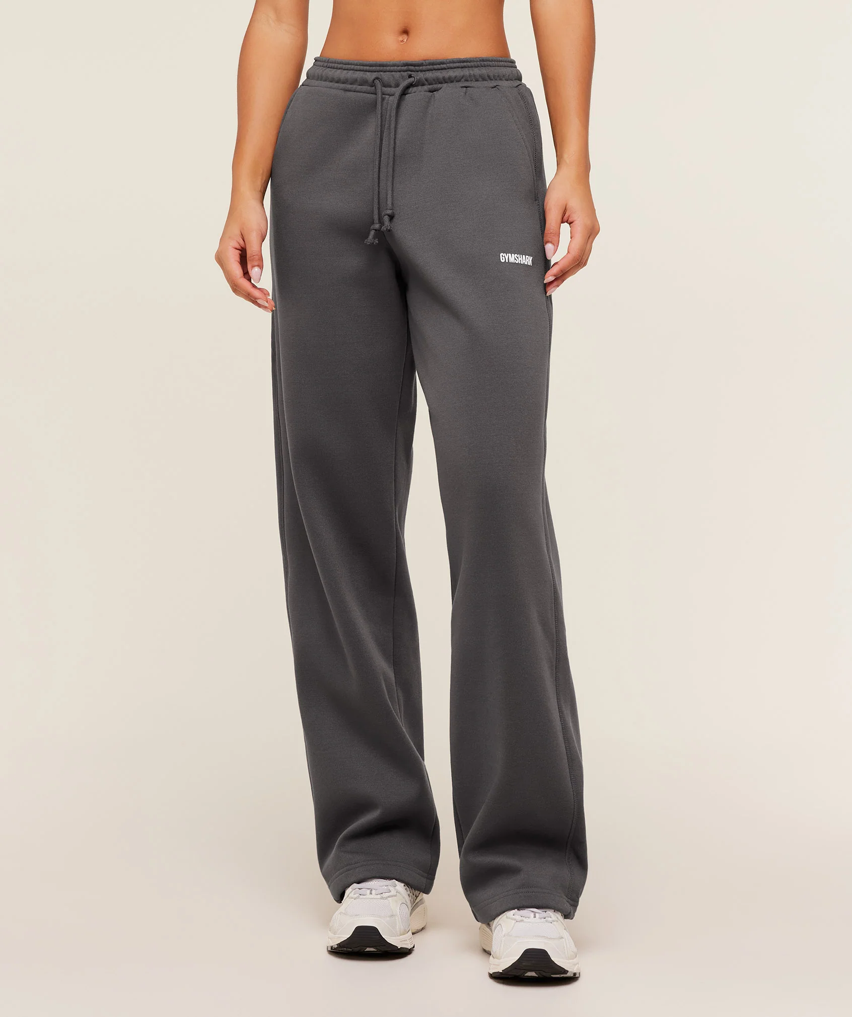 Gymshark Cosy Luxe Straight Leg Tall Joggers - Grey