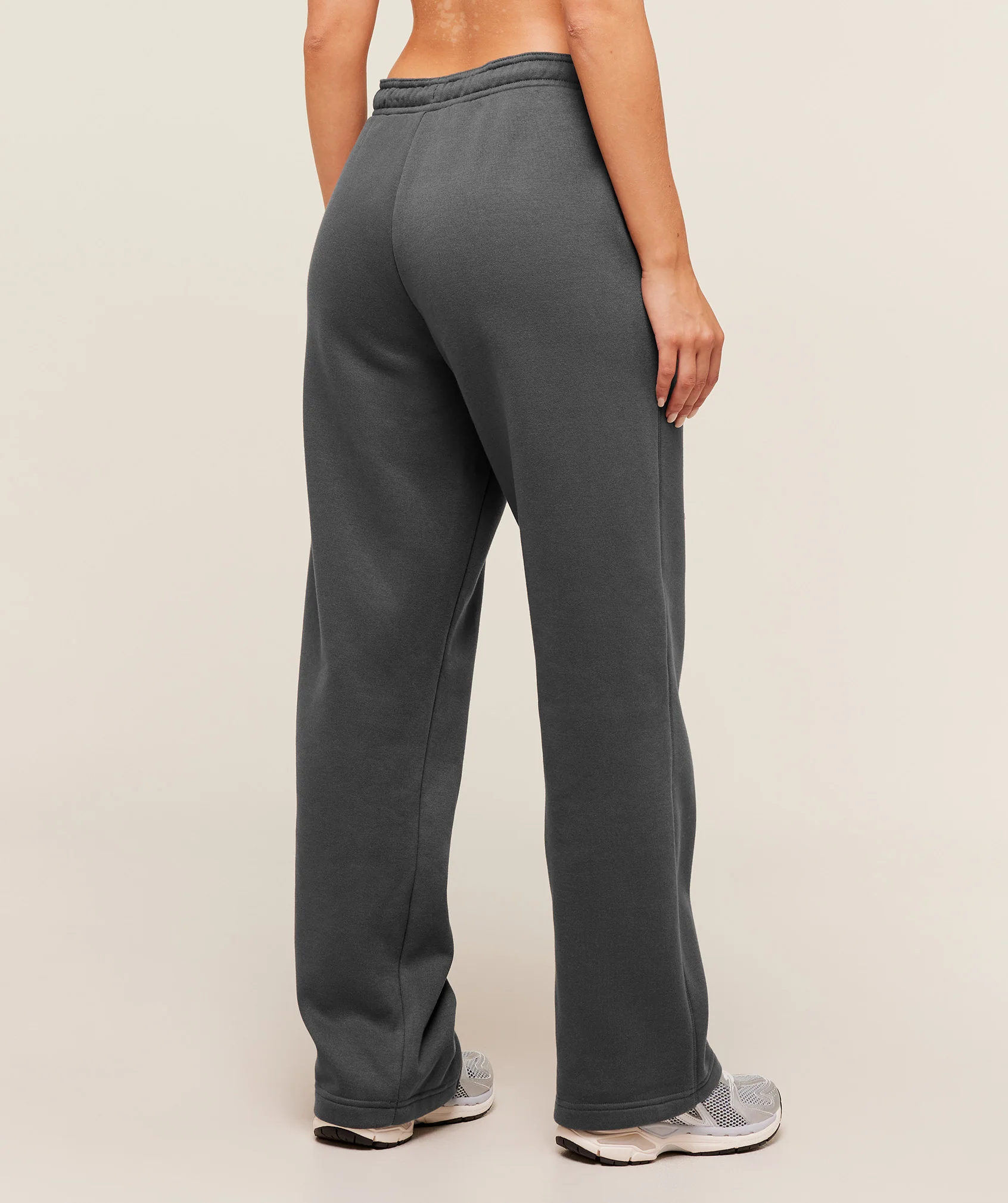 Gymshark Cosy Luxe Straight Leg Regular Joggers - Grey - Image 3