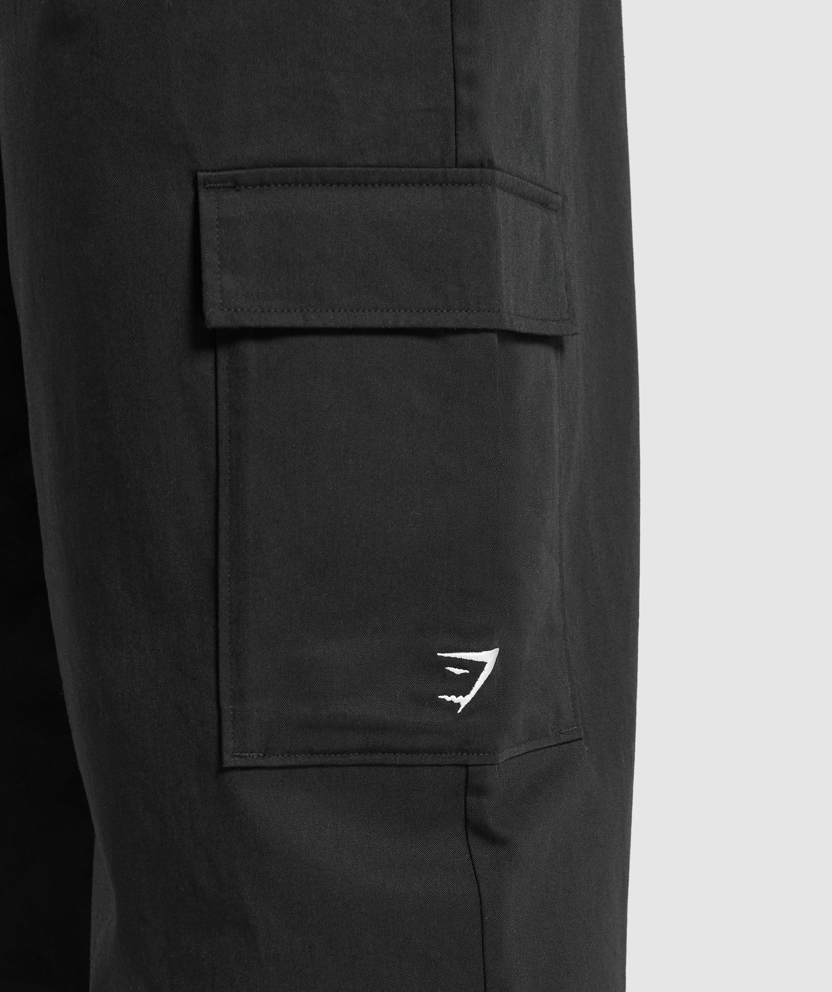 Gymshark Cotton Cargo Pants - Black - Image 6
