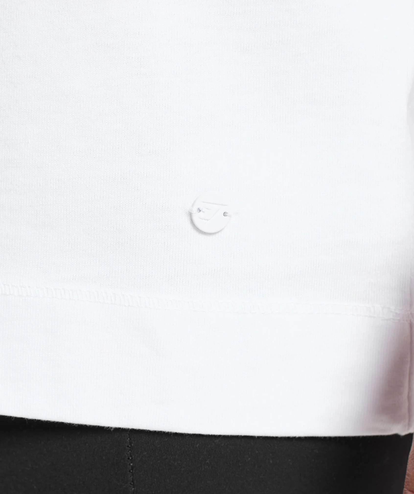 Gymshark Cotton Oversized Long Sleeve Top - White - Image 5