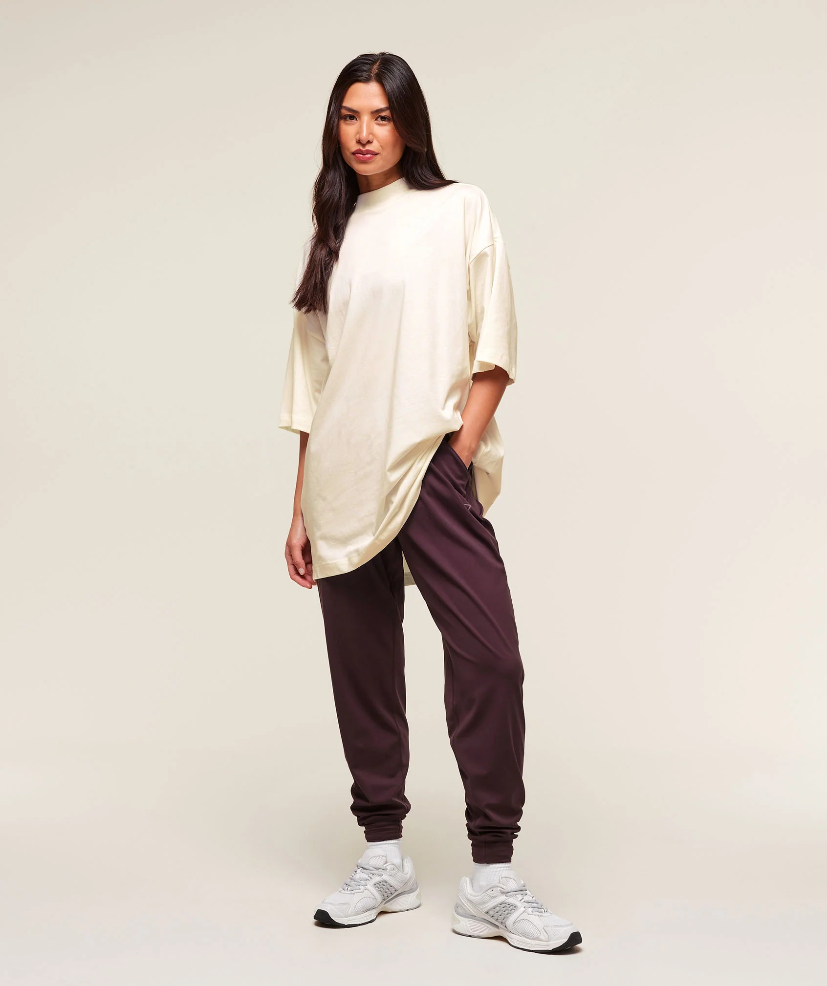 Gymshark Covered Joggers - Cherry Purple - Image 3