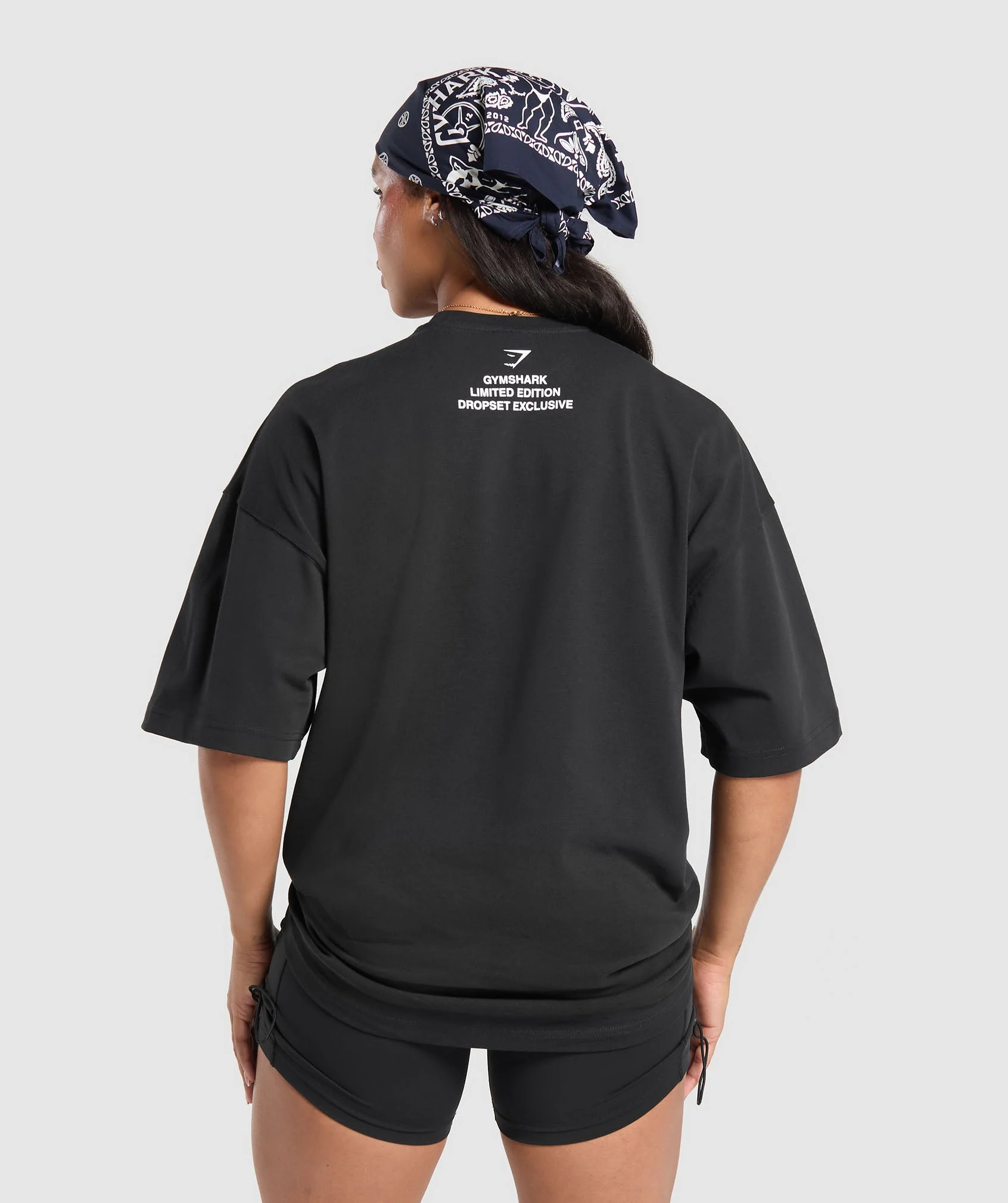 Gymshark Cranon Bootleg Graphic T-Shirt - Black - Image 2