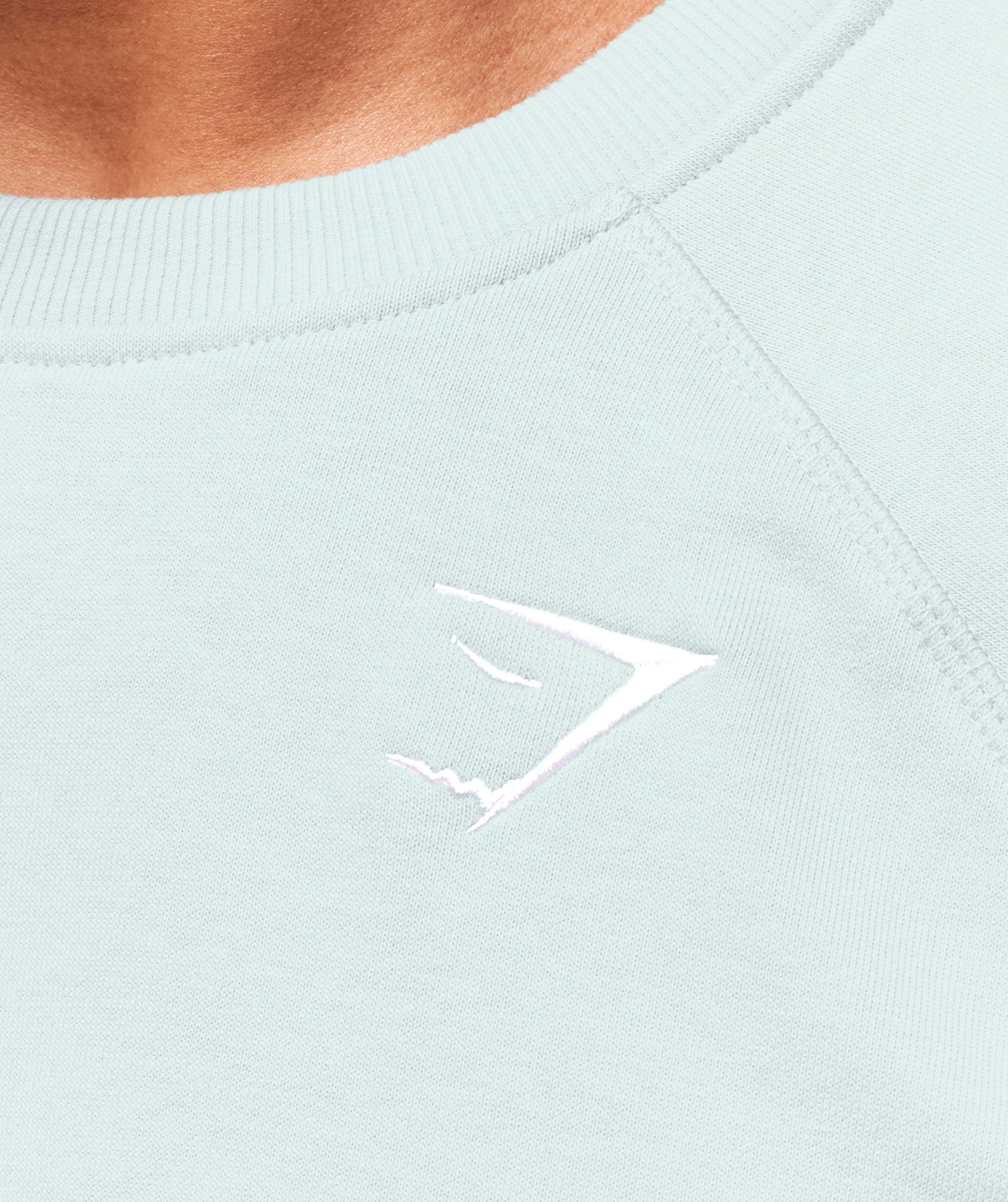 Gymshark Crest Sweatshirt - Smoke Blue - Image 5