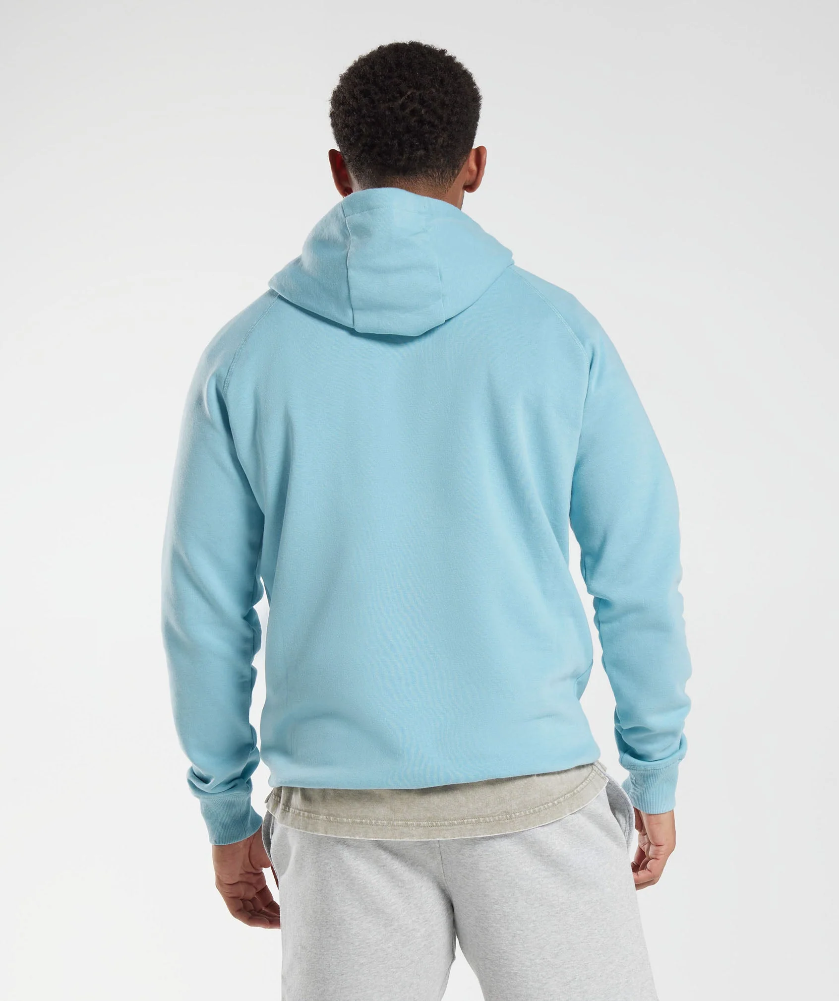 Gymshark Crest Hoodie - Iceberg Blue - Image 2