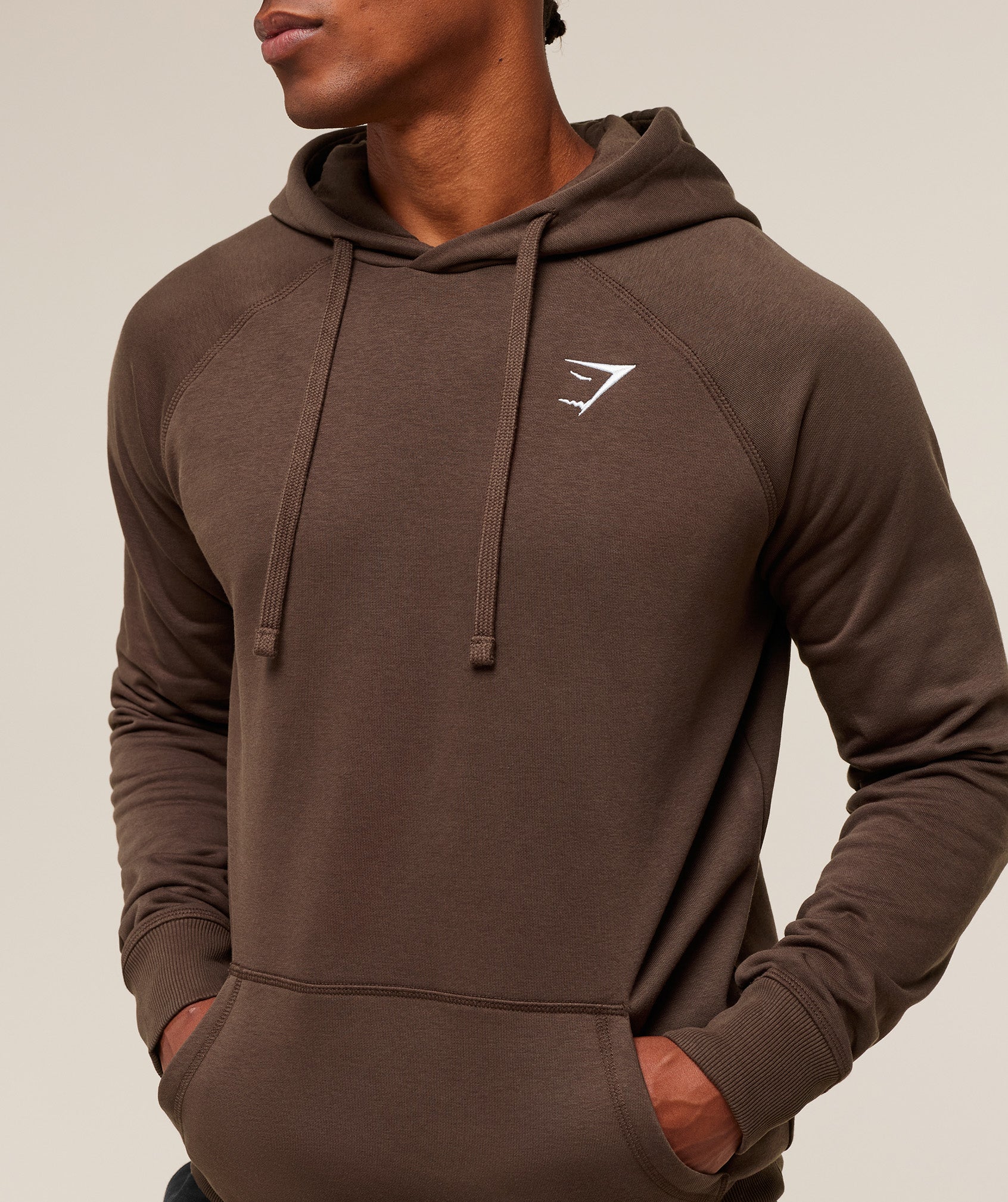 Gymshark Crest Hoodie - Archive Brown - Image 5