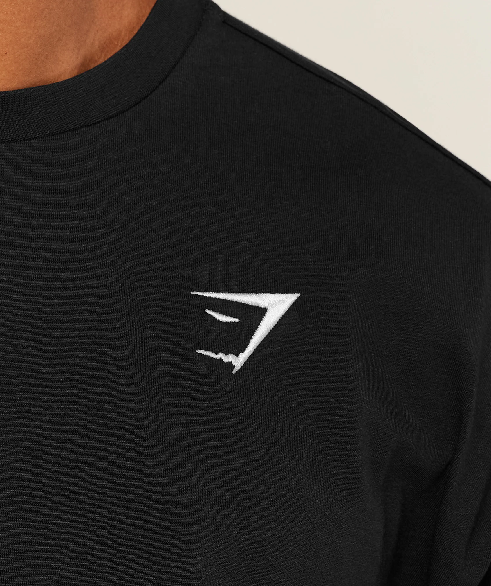 Gymshark Crest Oversized T-Shirt - GS Black - Image 5