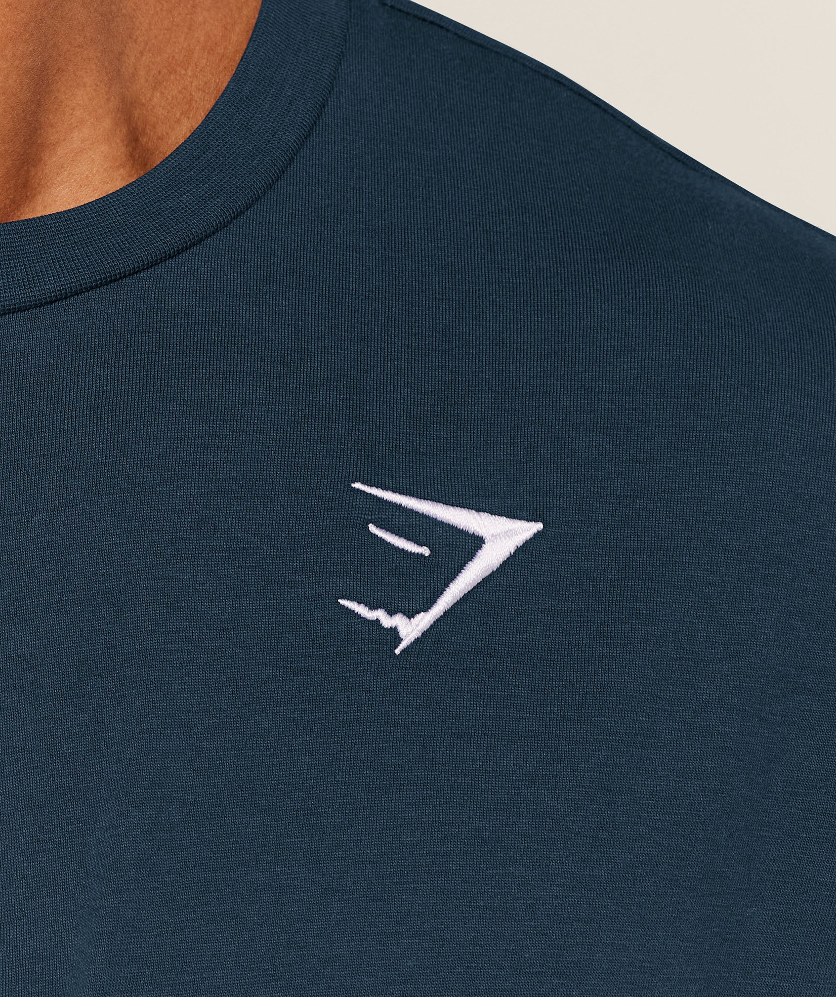 Gymshark Crest Oversized T-Shirt - GS Navy - Image 5