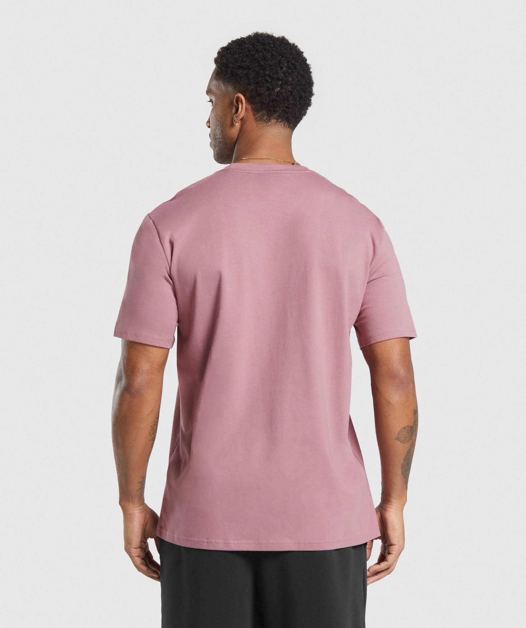 Gymshark Crest T-Shirt - Calm Pink - Image 2