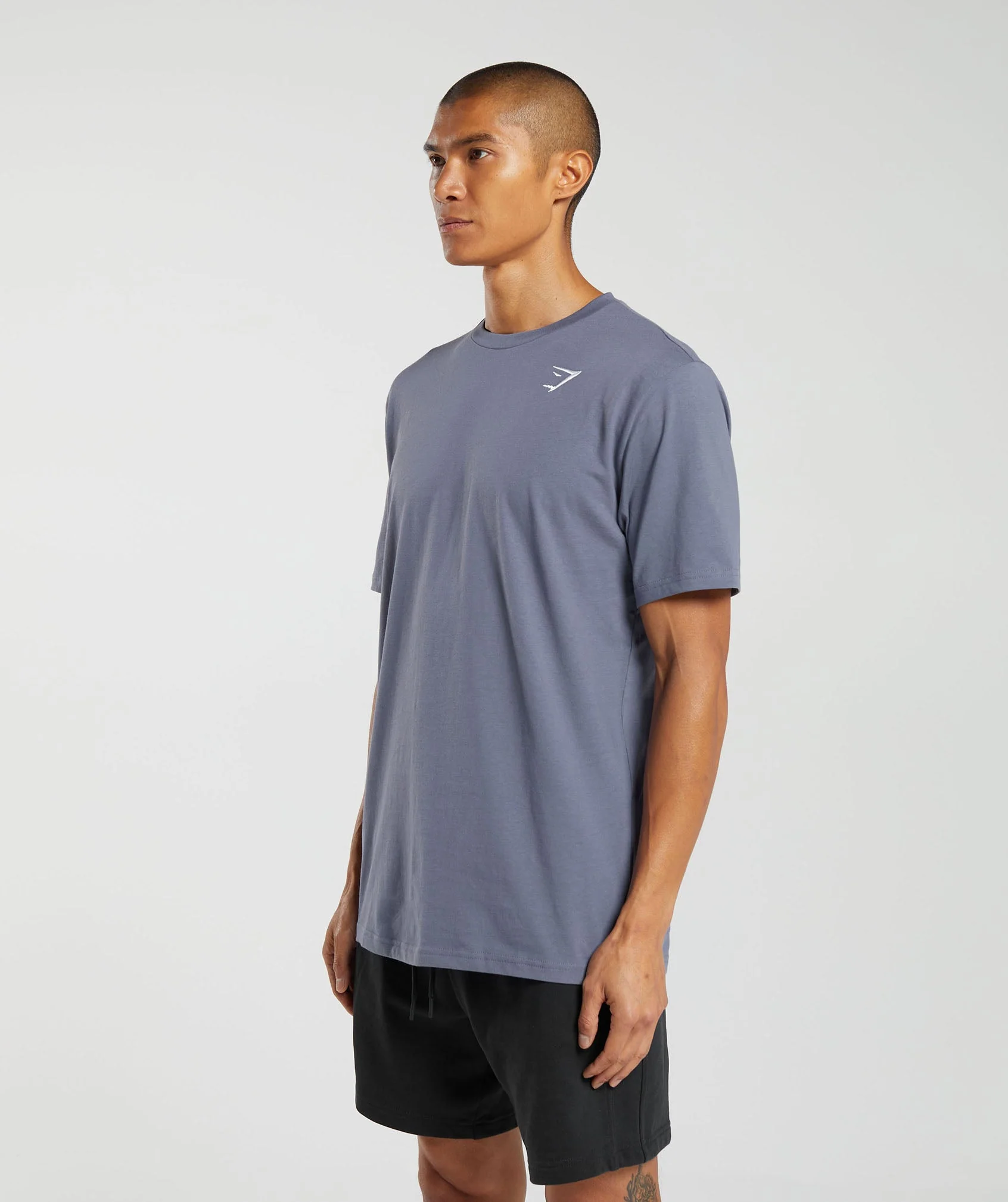 Gymshark Crest T-Shirt - Dewberry Purple - Image 3