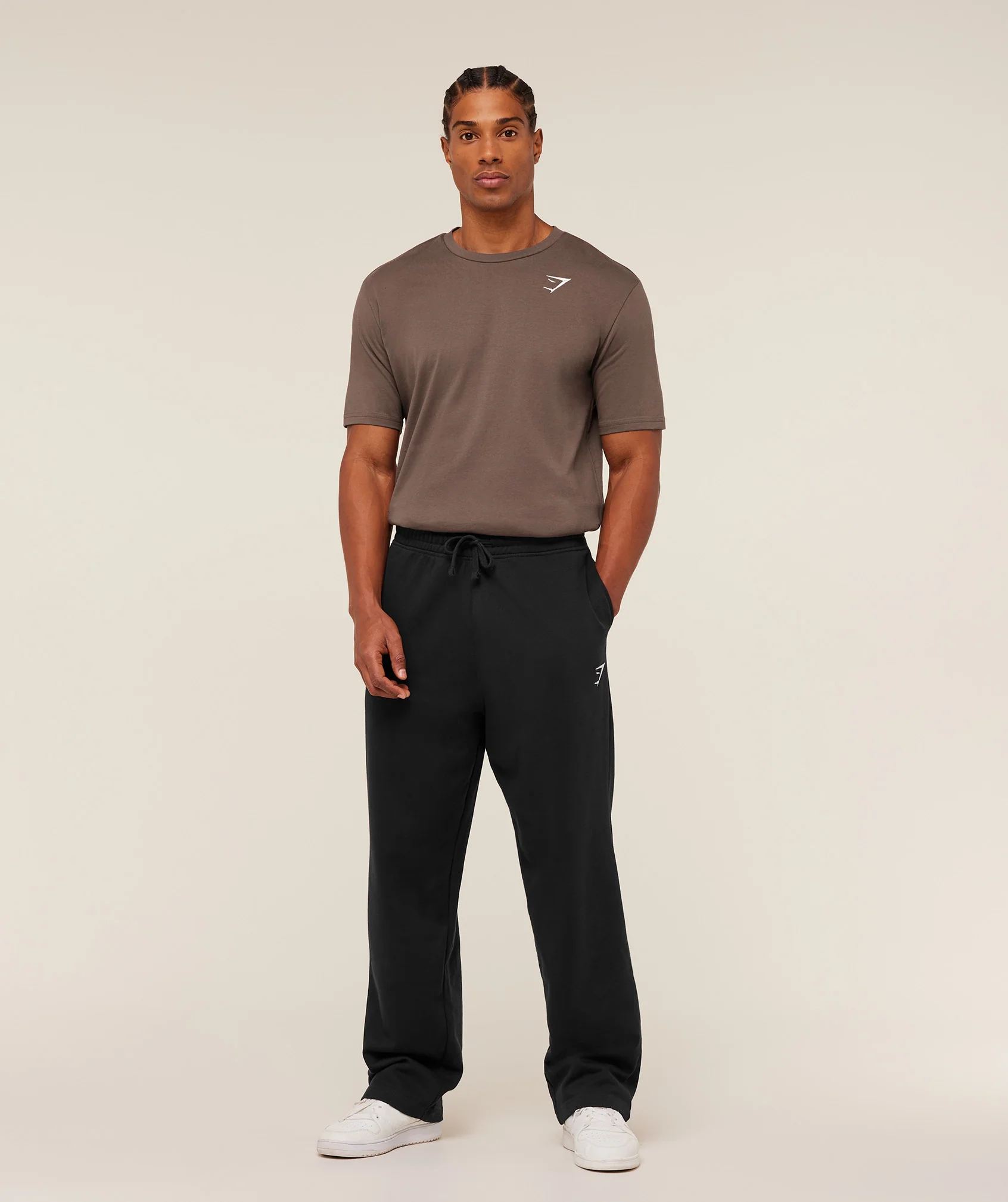 Gymshark Crest T-Shirt - Soft Brown - Image 4