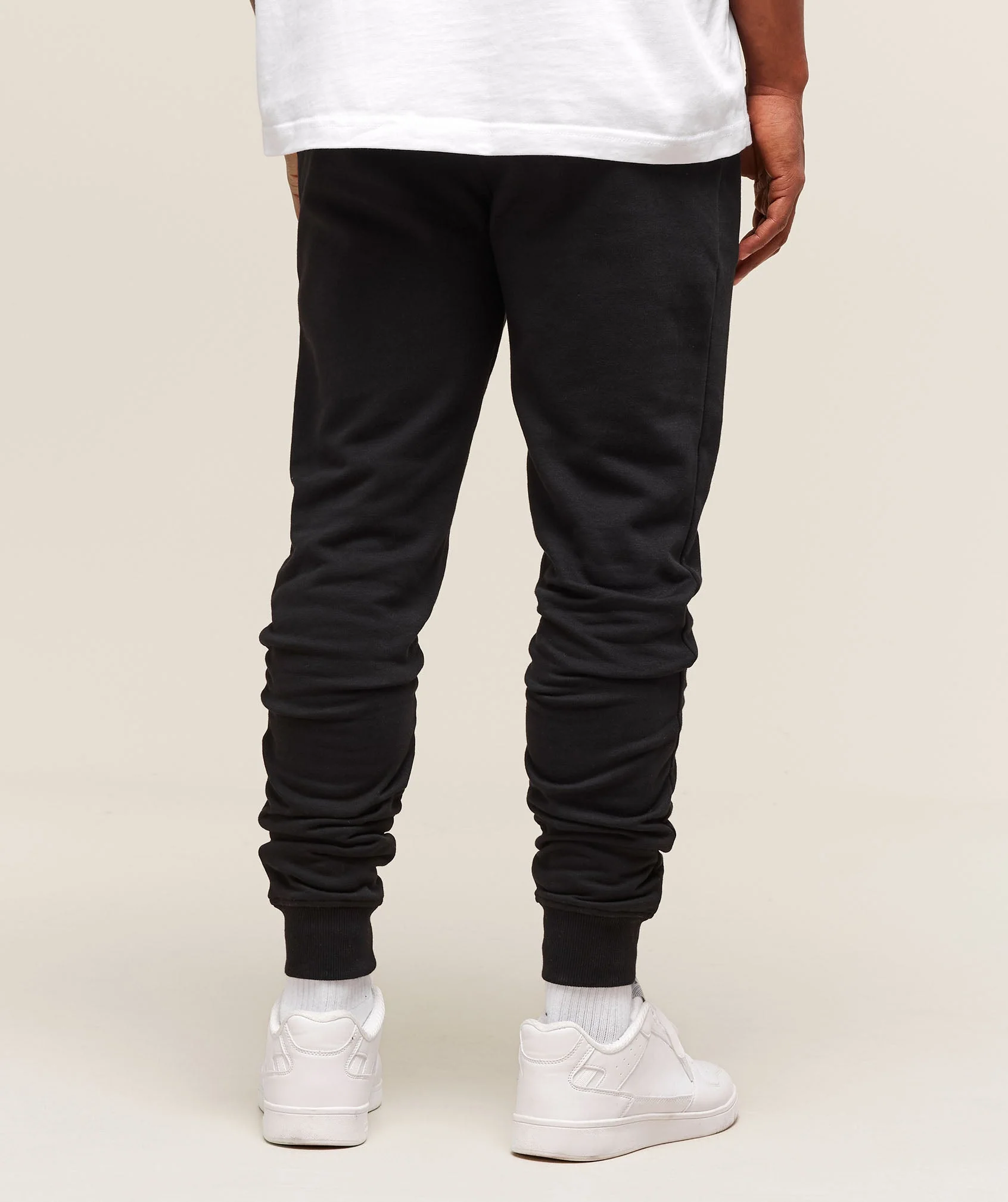 Gymshark Crest Tall Joggers - Black - Image 2