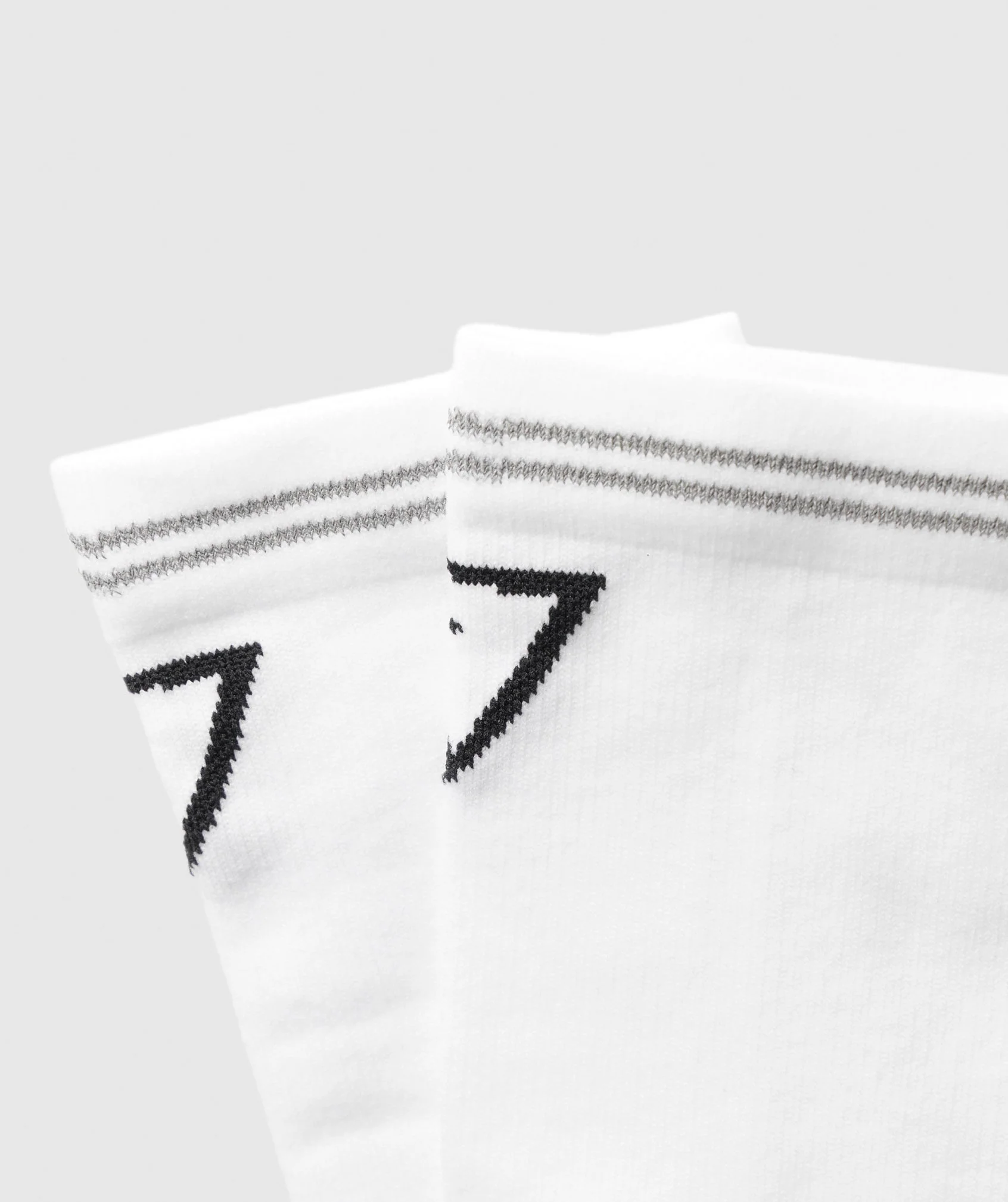 Gymshark Crew Running Socks - White - Image 4