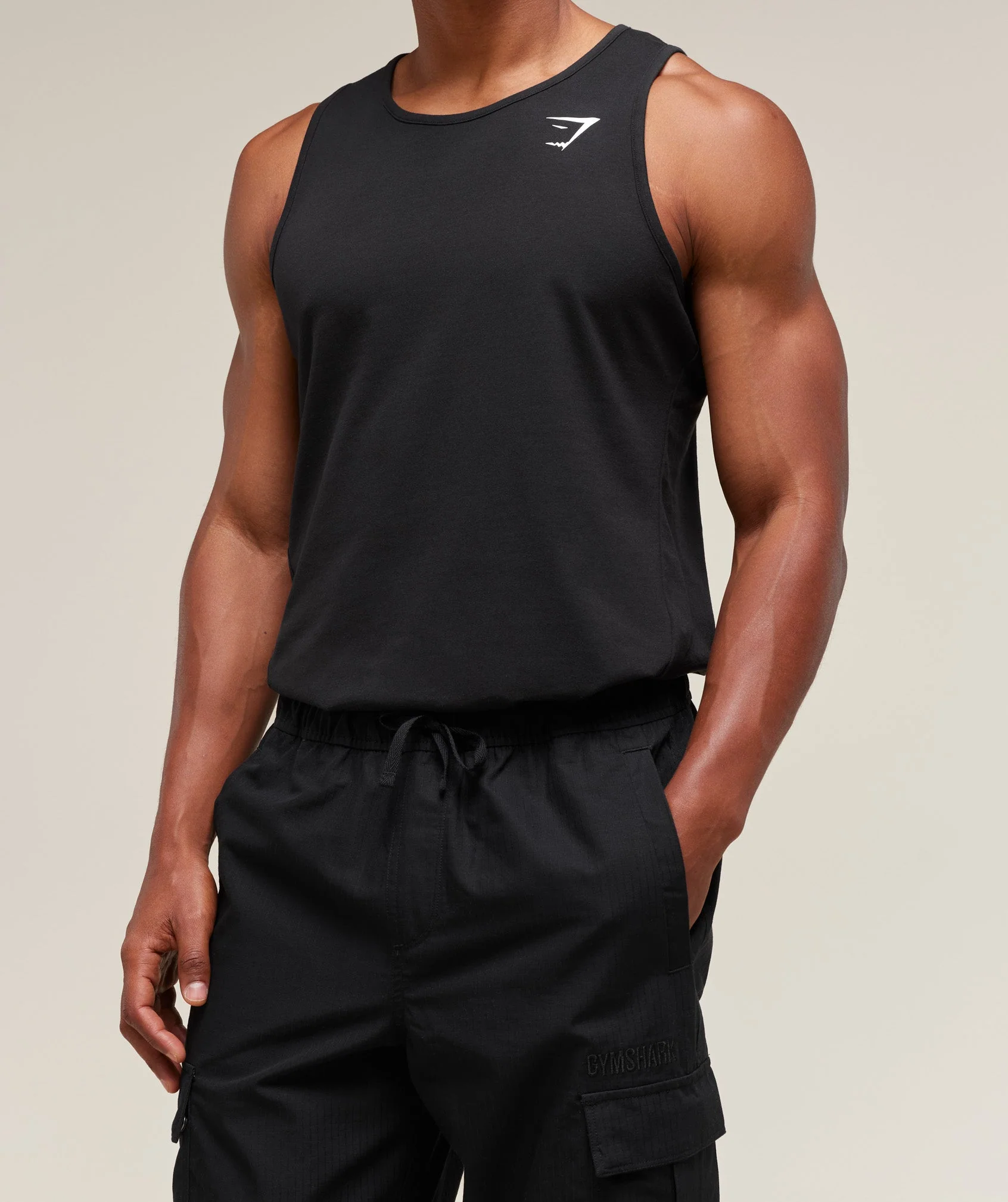 Gymshark Critical Tank - Black - Image 3