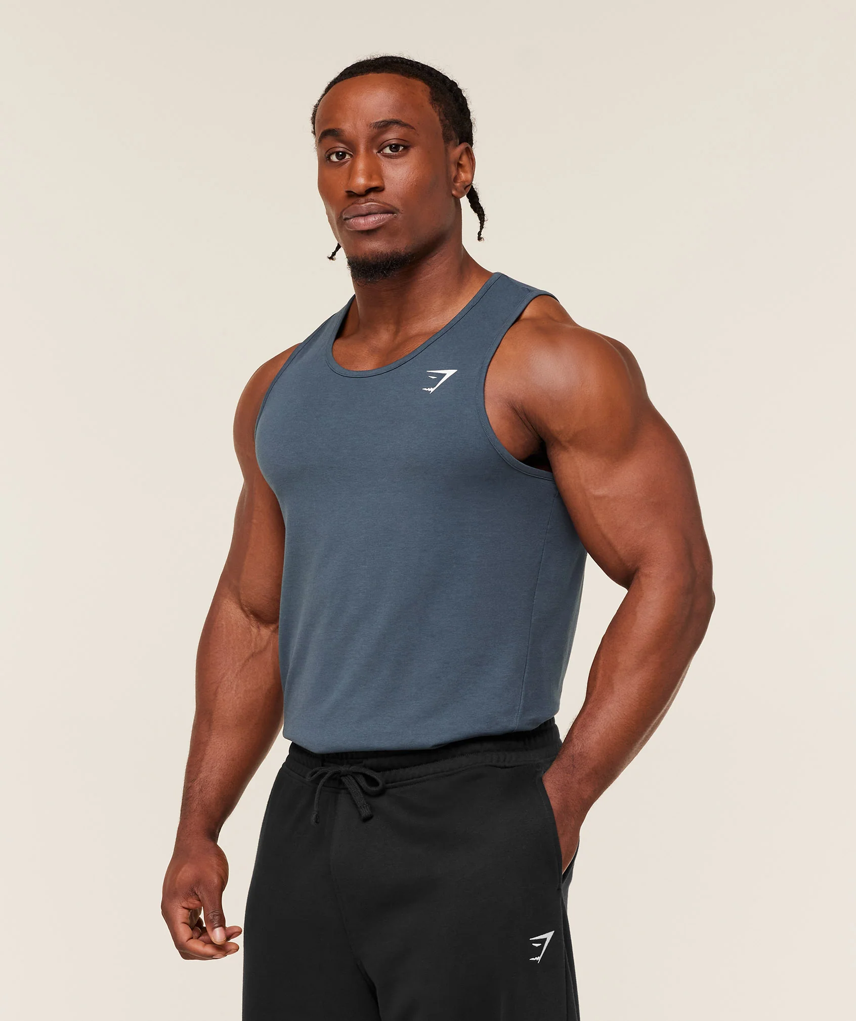Gymshark Critical Tank - GS Stealth Blue - Image 4