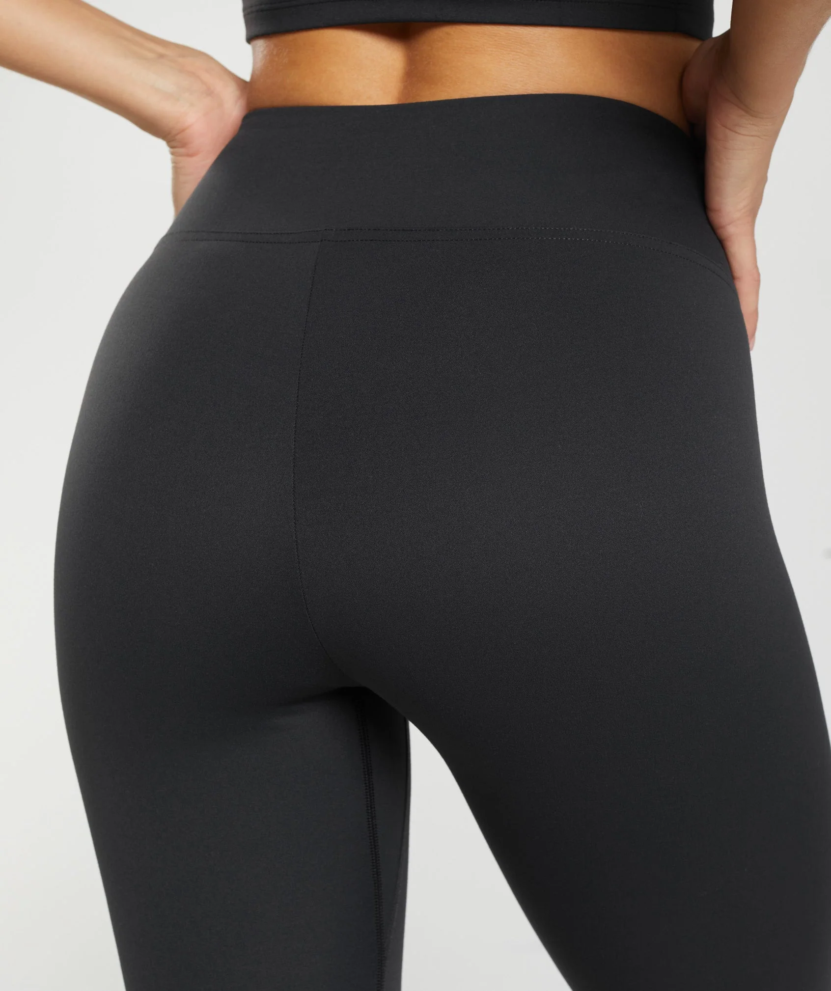 Gymshark Crossover Leggings - Black - Image 6