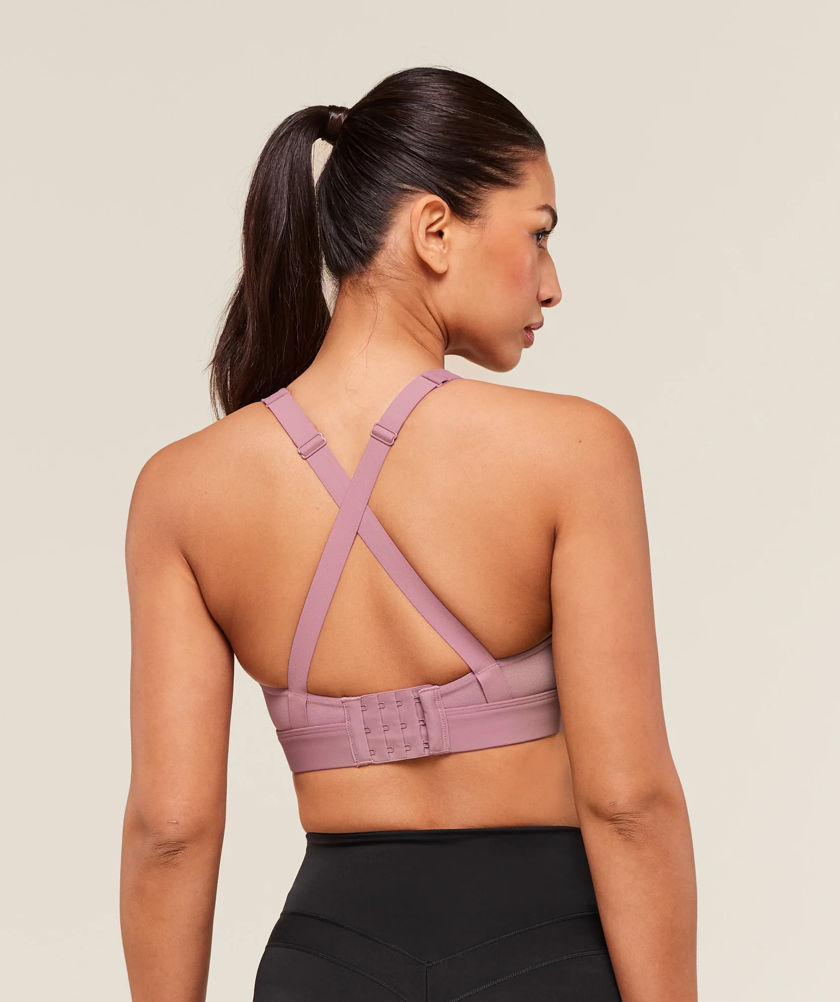 Gymshark Crossover Strap High Support Sports Bra - Calm Pink - Image 2