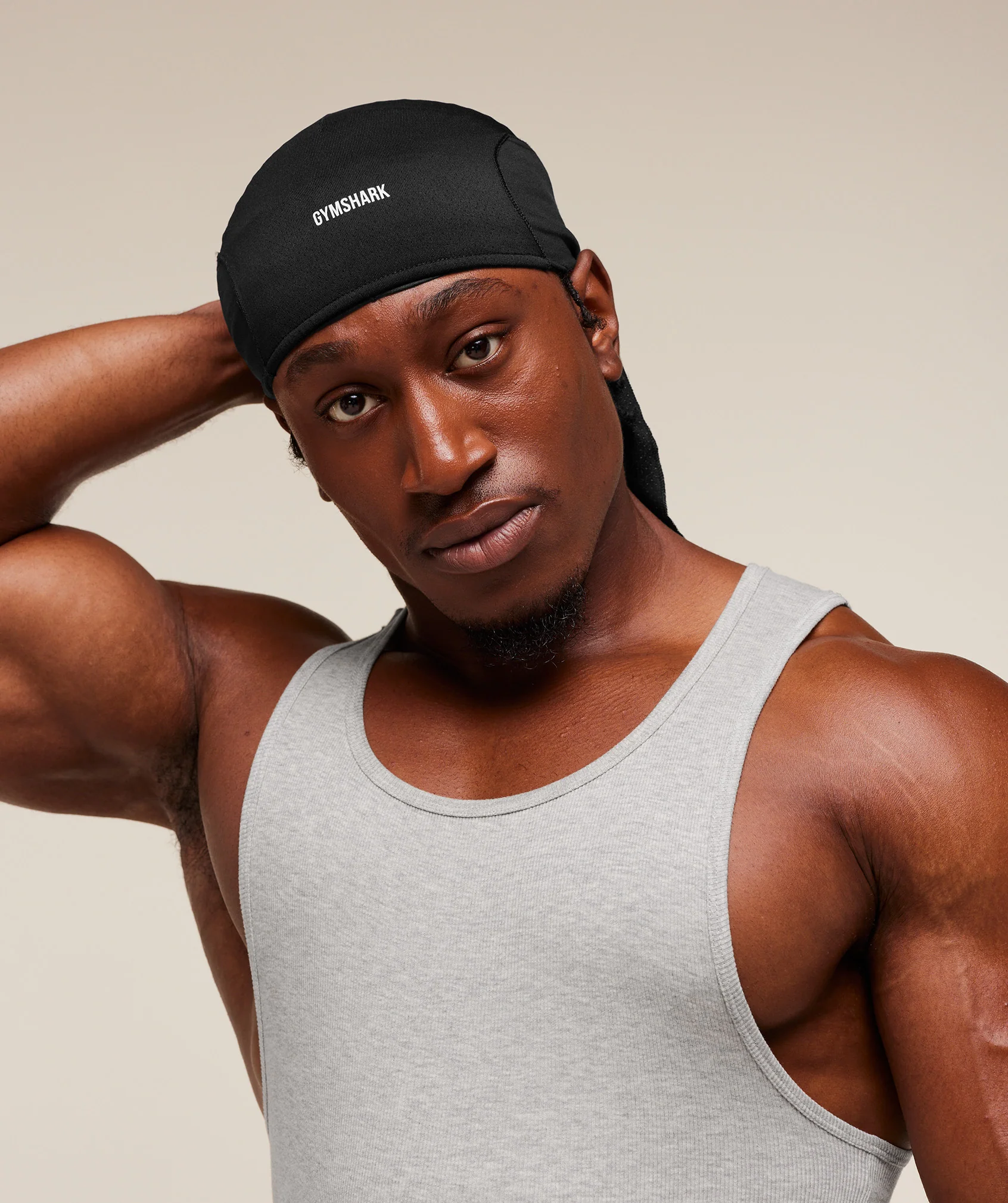 Gymshark Diffuse Sweat Headwrap - GS Black