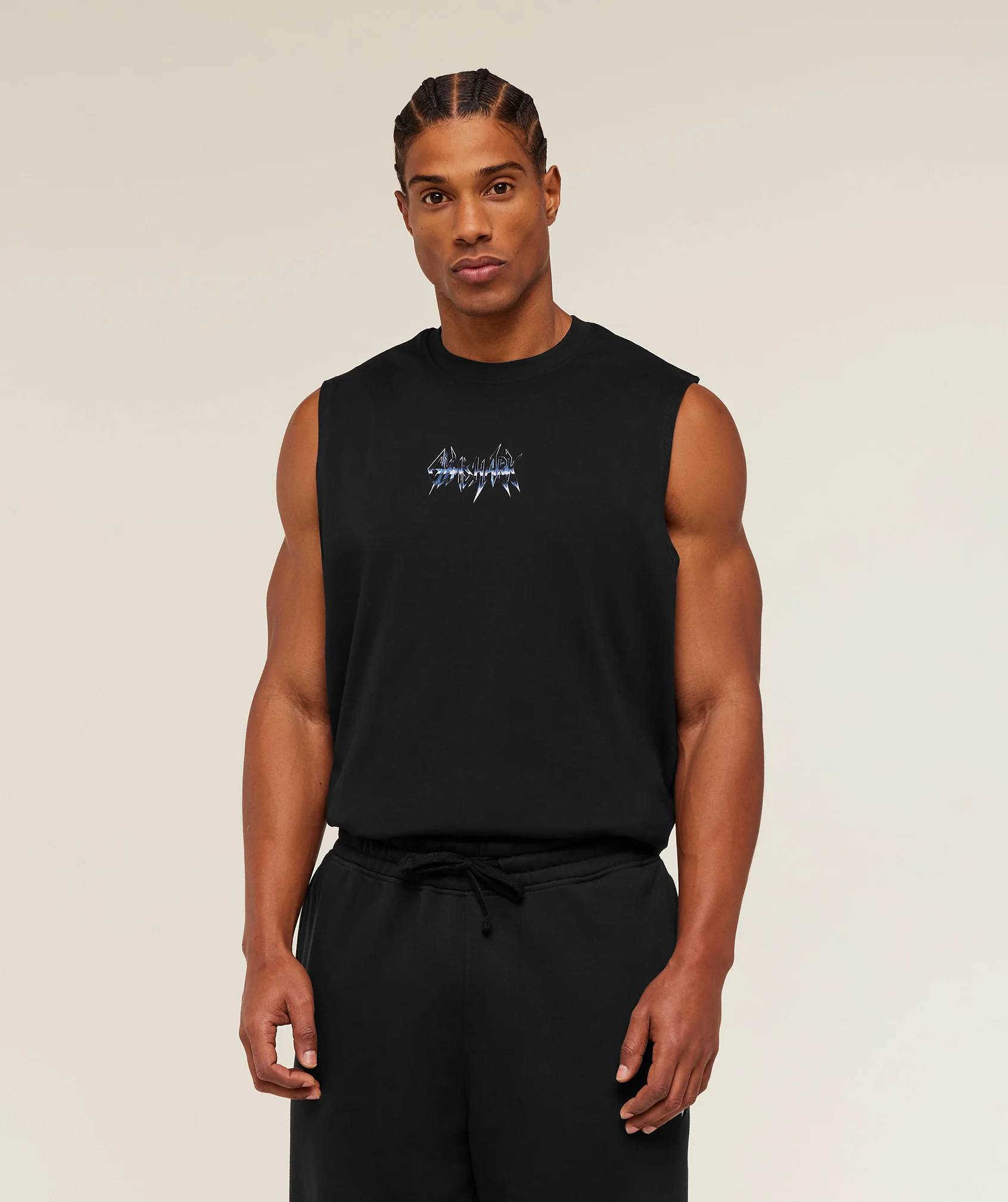 Gymshark Eagle Band Style Graphic Tank - GS Black - Image 2