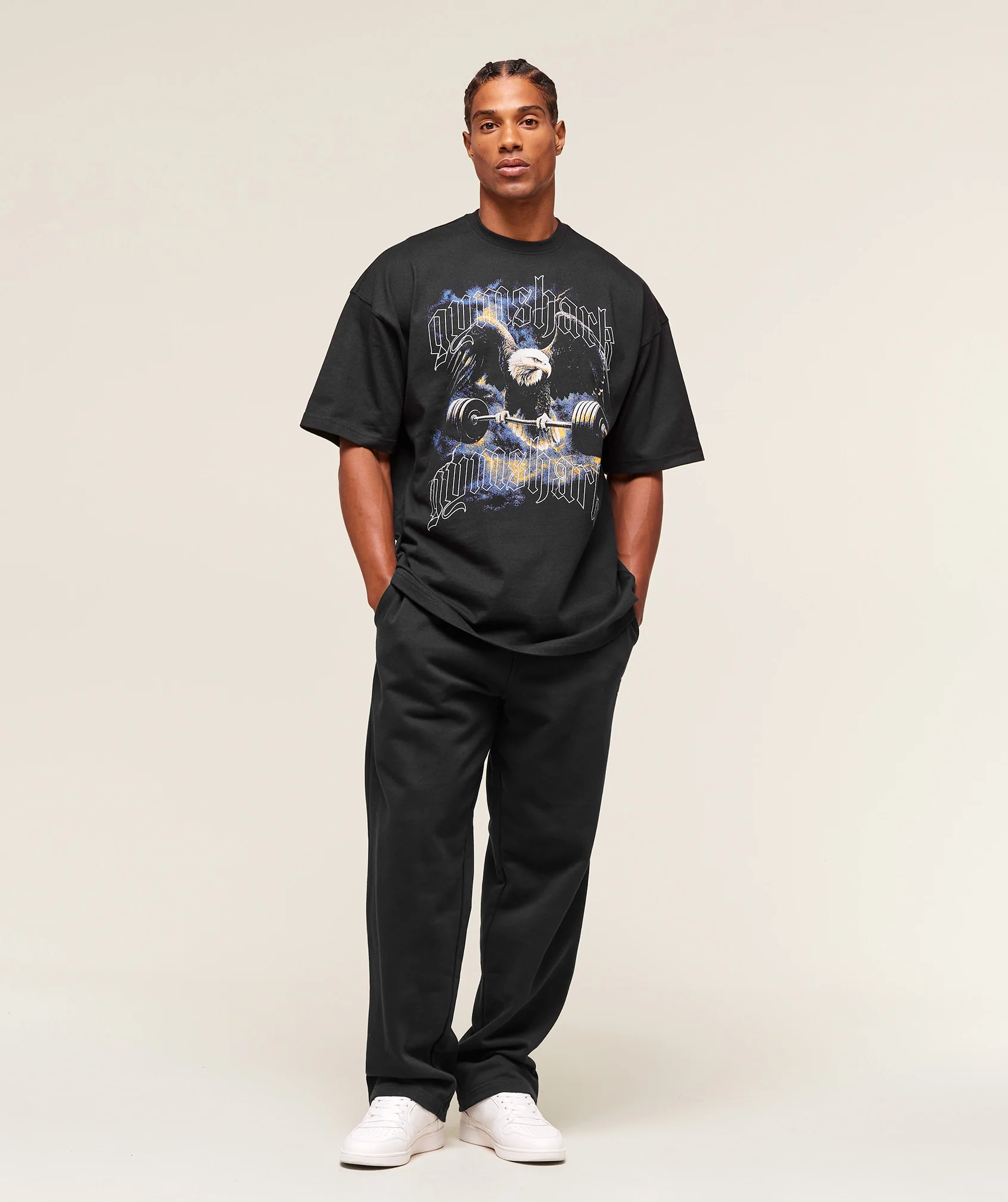 Gymshark Eagle Graphic T-Shirt - Black - Image 6