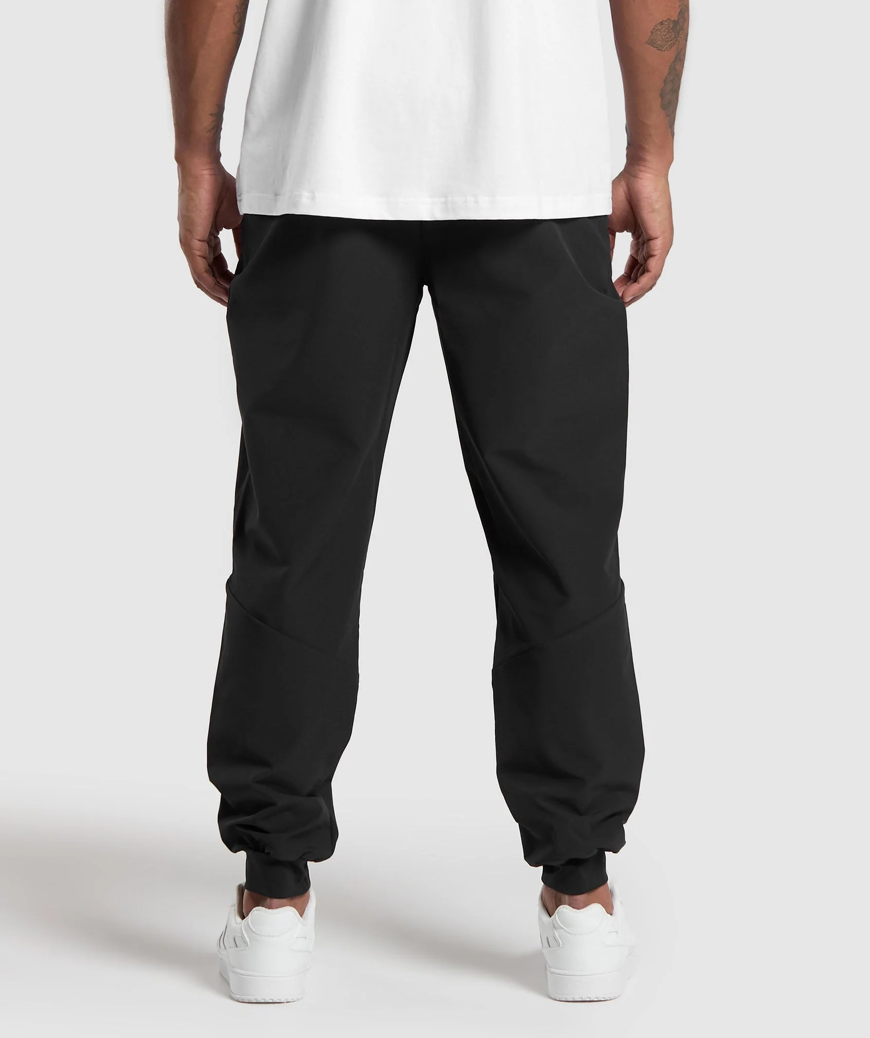Gymshark Ease Woven Joggers - Black - Image 2