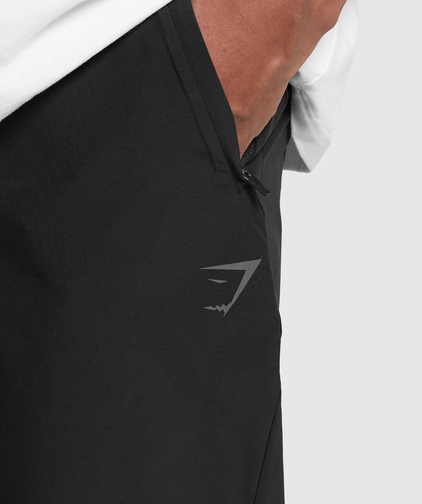 Gymshark Ease Woven Joggers - Black - Image 5