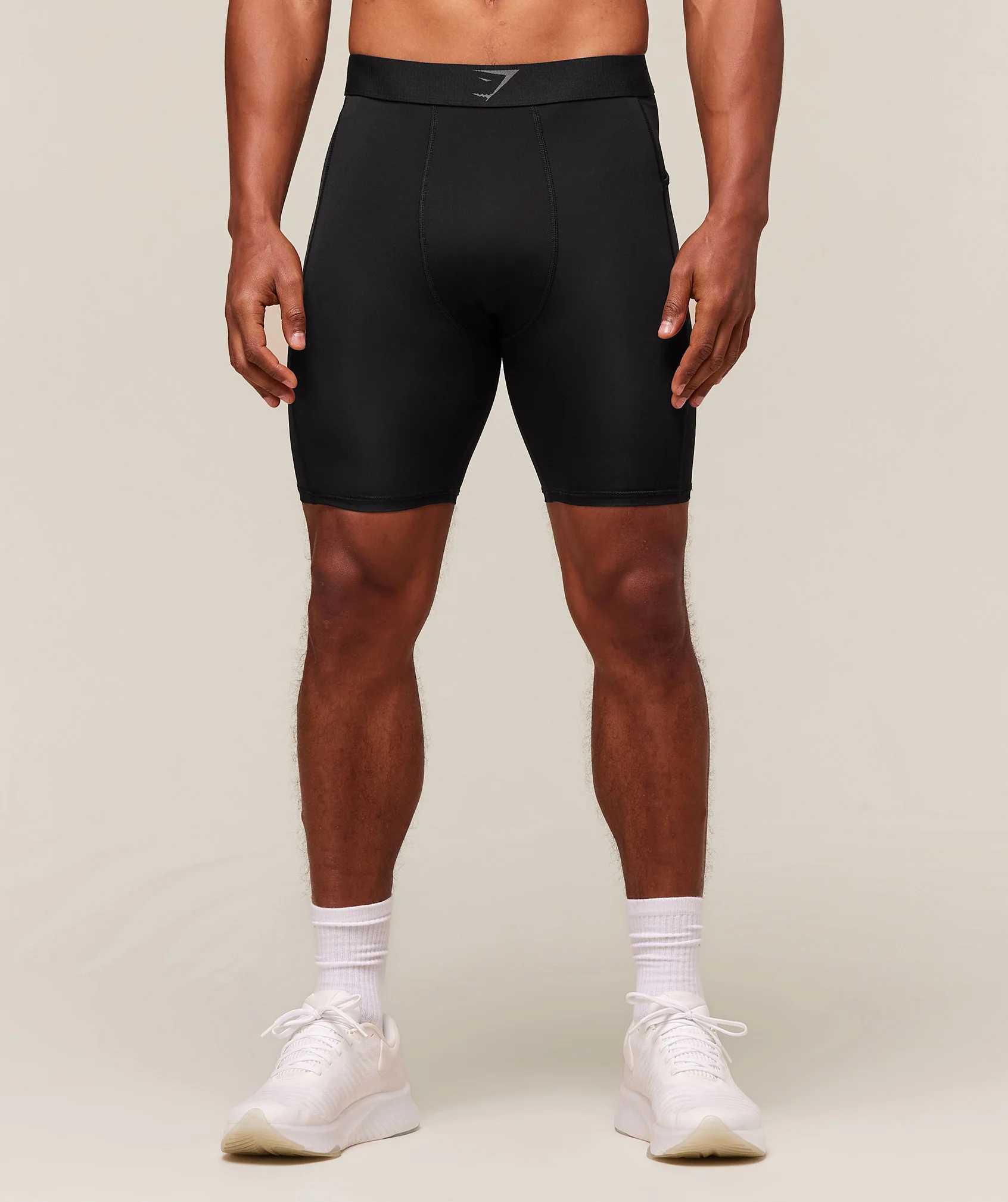 Gymshark Element Baselayer Half Tight - Black - Image 2