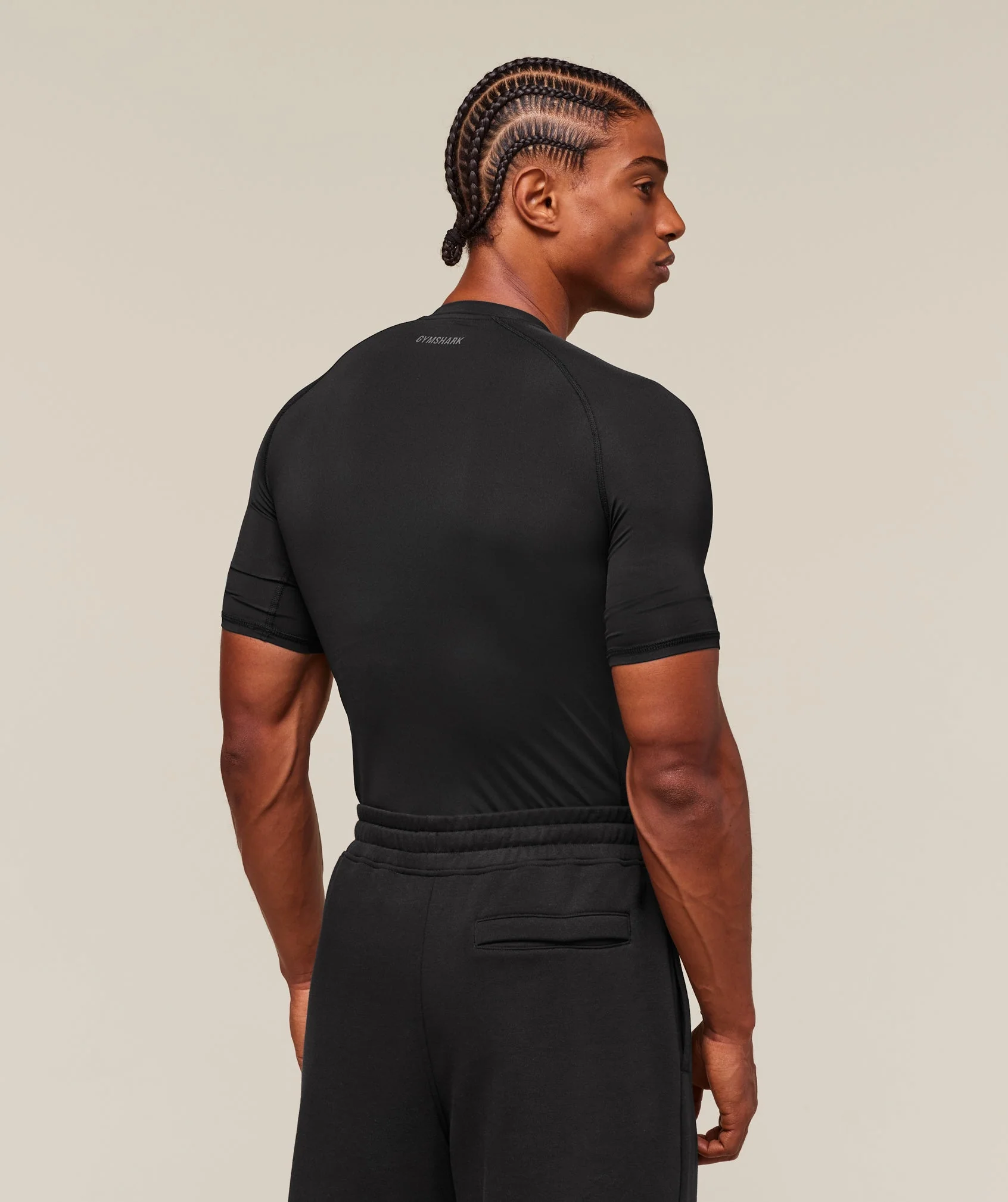 Gymshark Element Baselayer T-Shirt - Black - Image 3