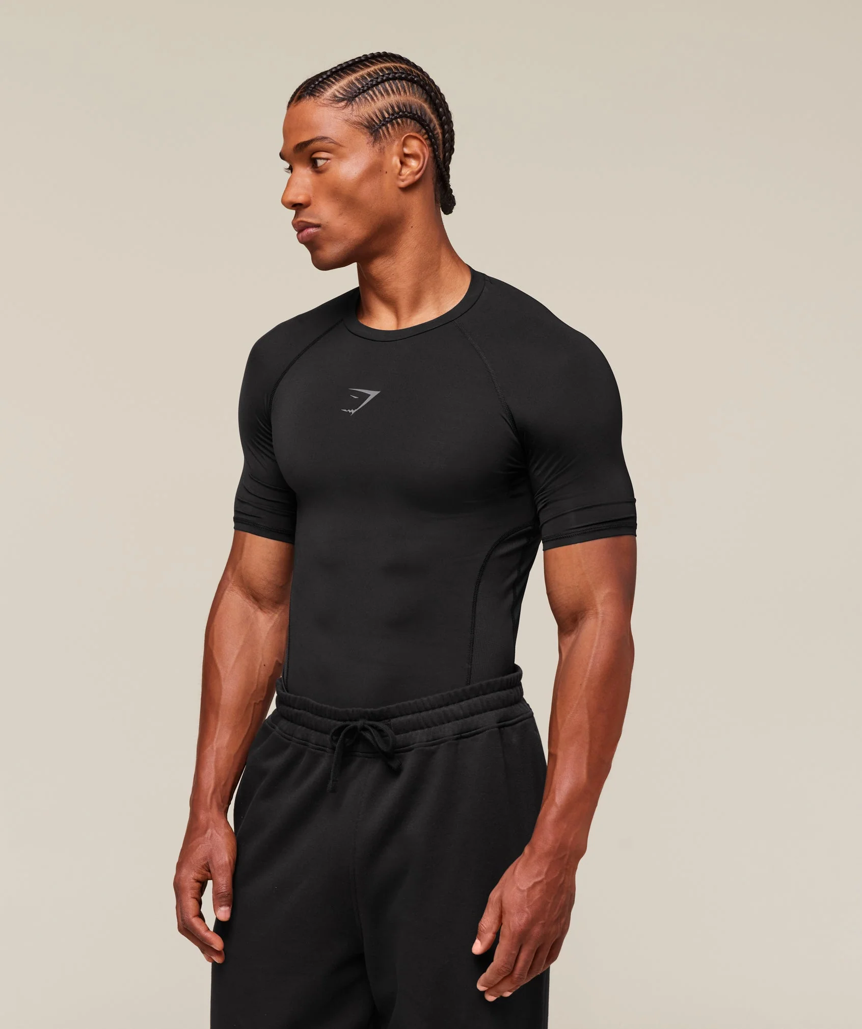 Gymshark Element Baselayer T-Shirt - Black - Image 5
