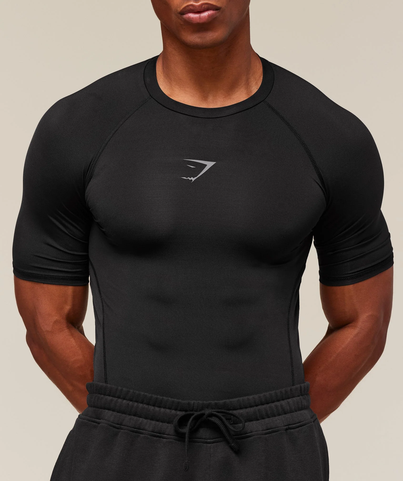 Gymshark Element Baselayer T-Shirt - Black - Image 6