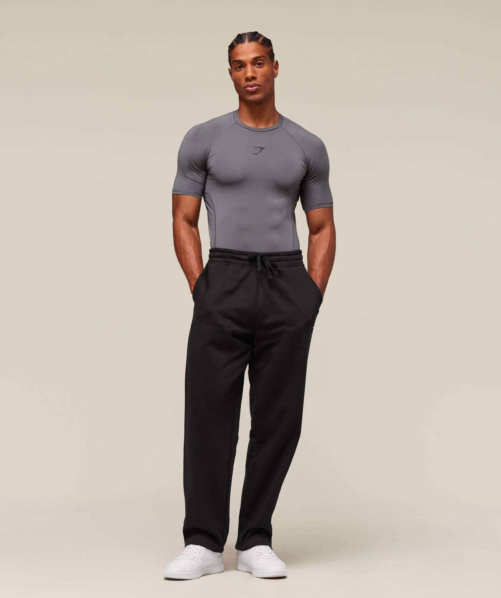 Gymshark Element Baselayer T-Shirt - Dark Grey - Image 3