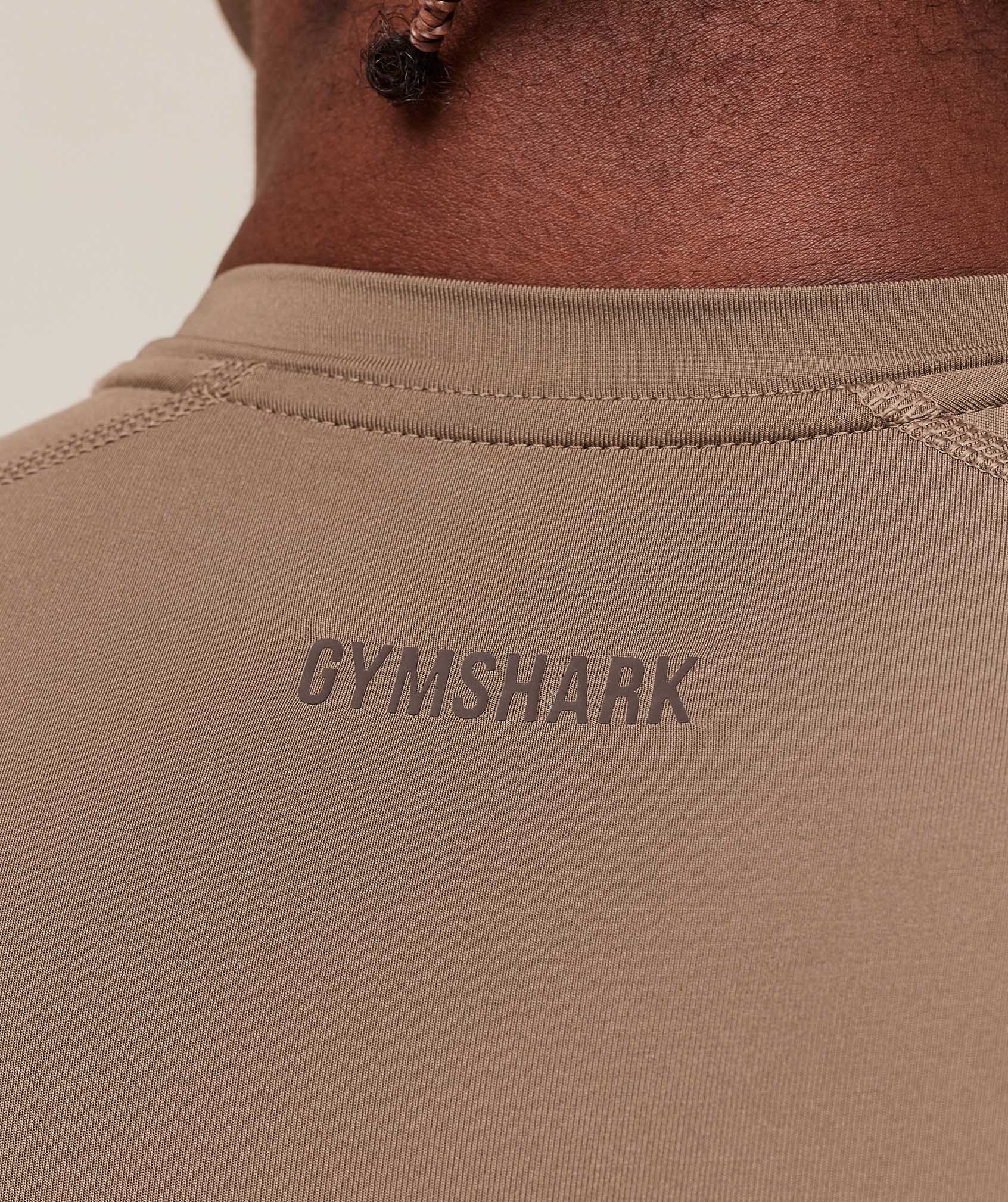 Gymshark Element Baselayer T-Shirt - Soul Brown/Archive Brown - Image 6