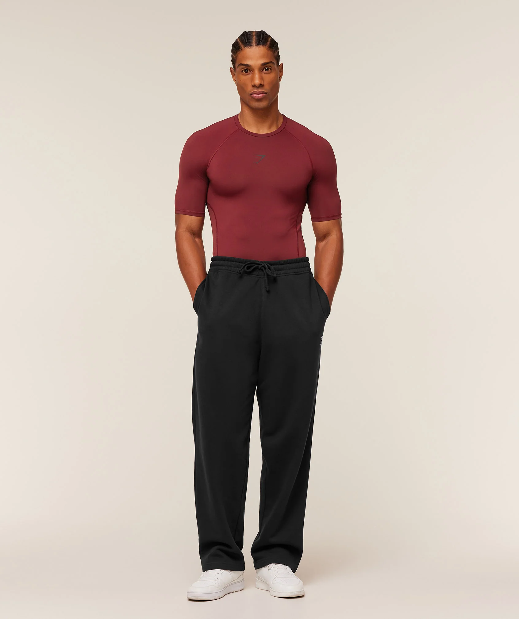 Gymshark Element Baselayer T-Shirt - Sets Red - Image 6