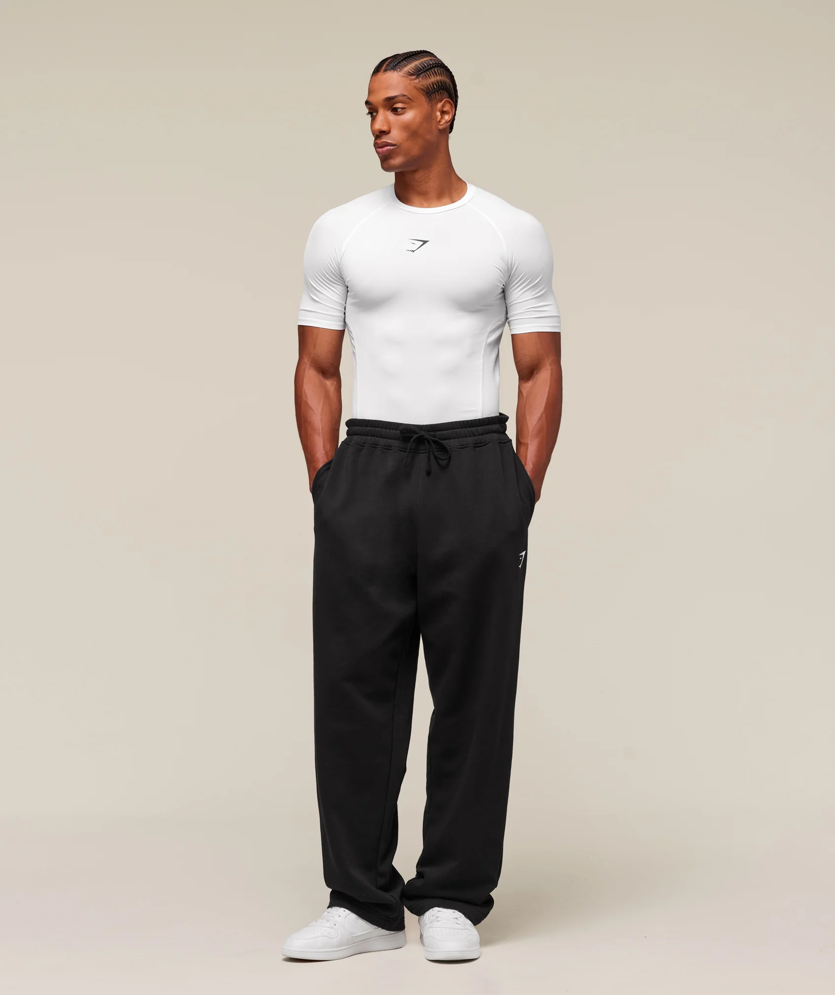 Gymshark Element Baselayer T-Shirt - White - Image 3