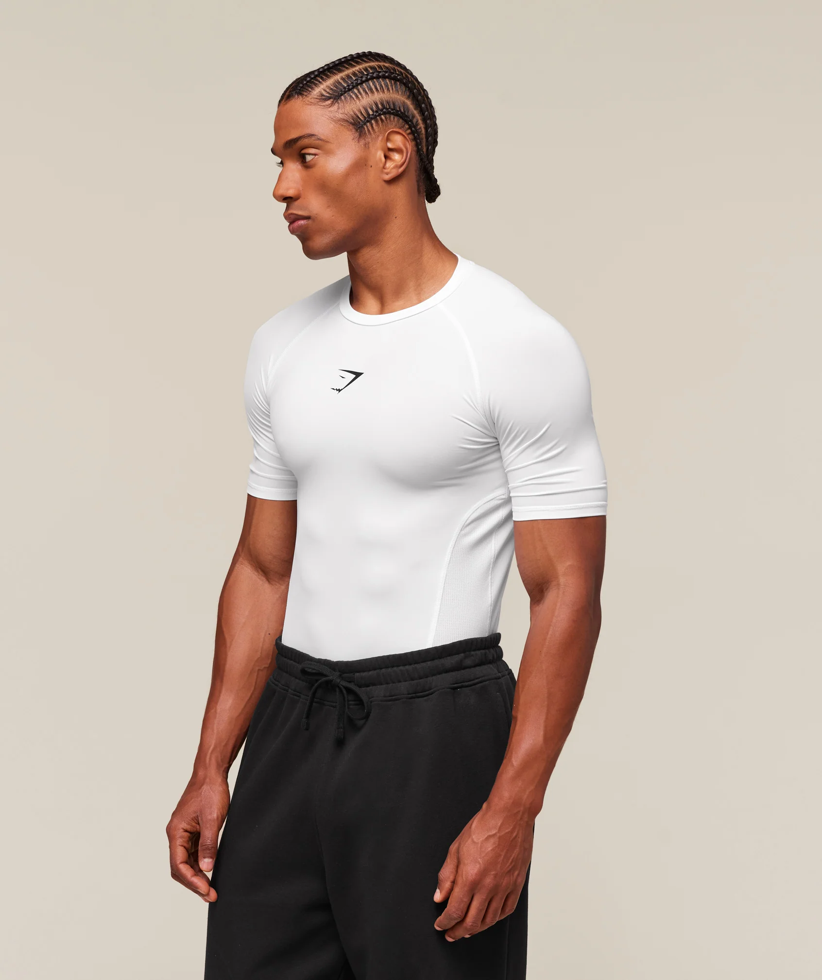 Gymshark Element Baselayer T-Shirt - White - Image 4