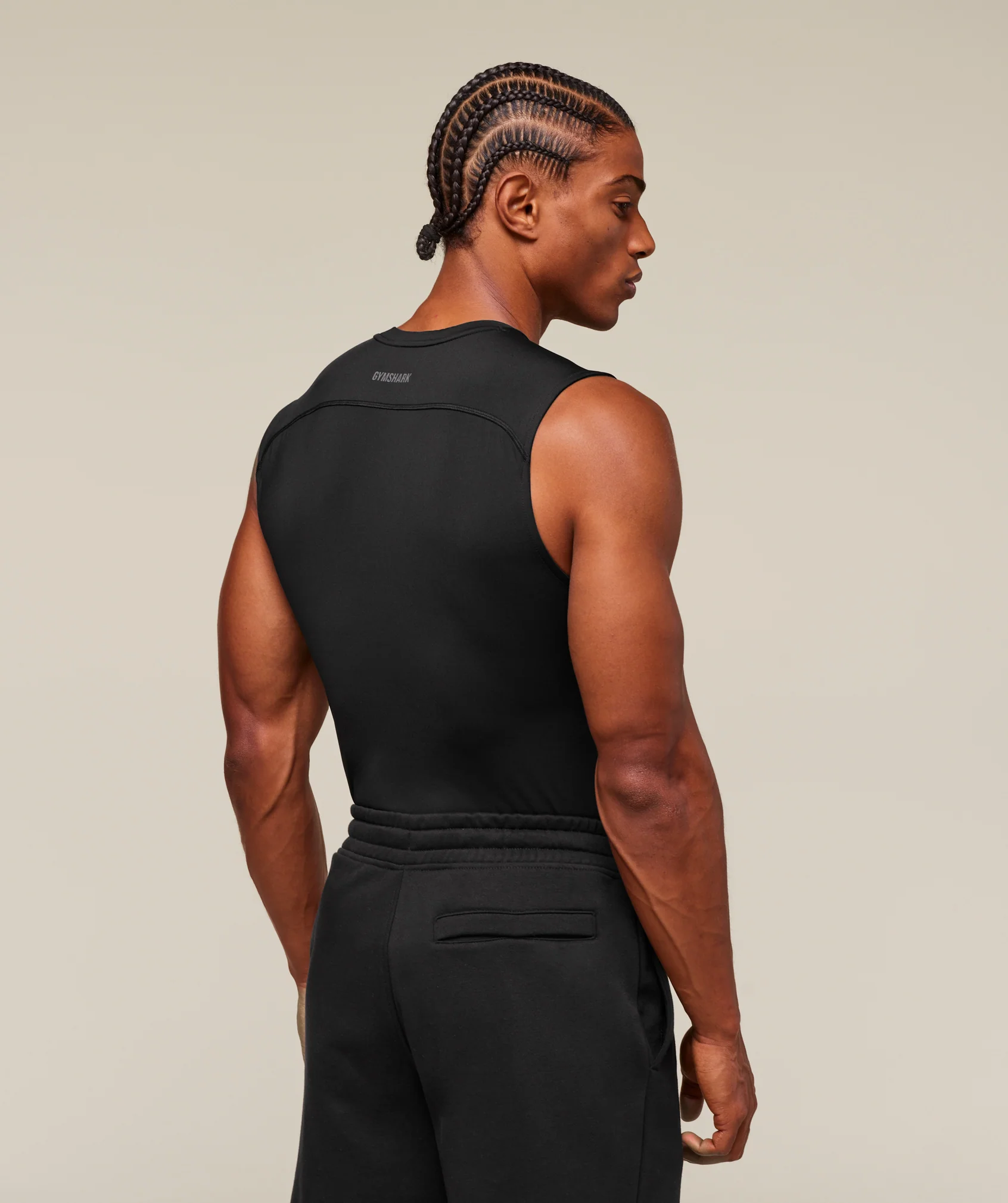 Gymshark Element Tank - Black - Image 2