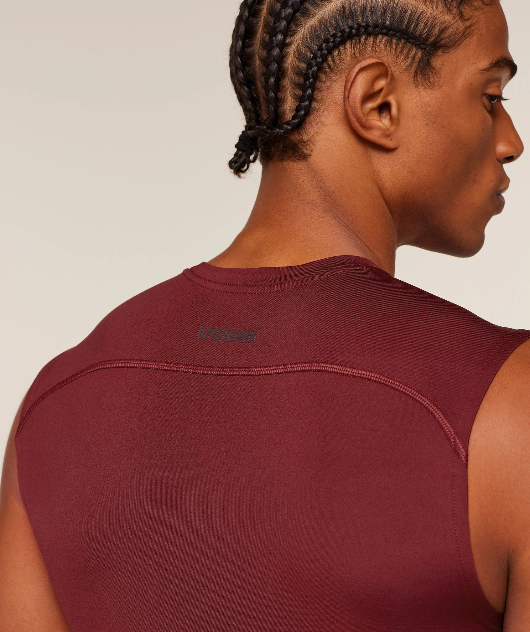 Gymshark Element Tank - Sets Red - Image 4
