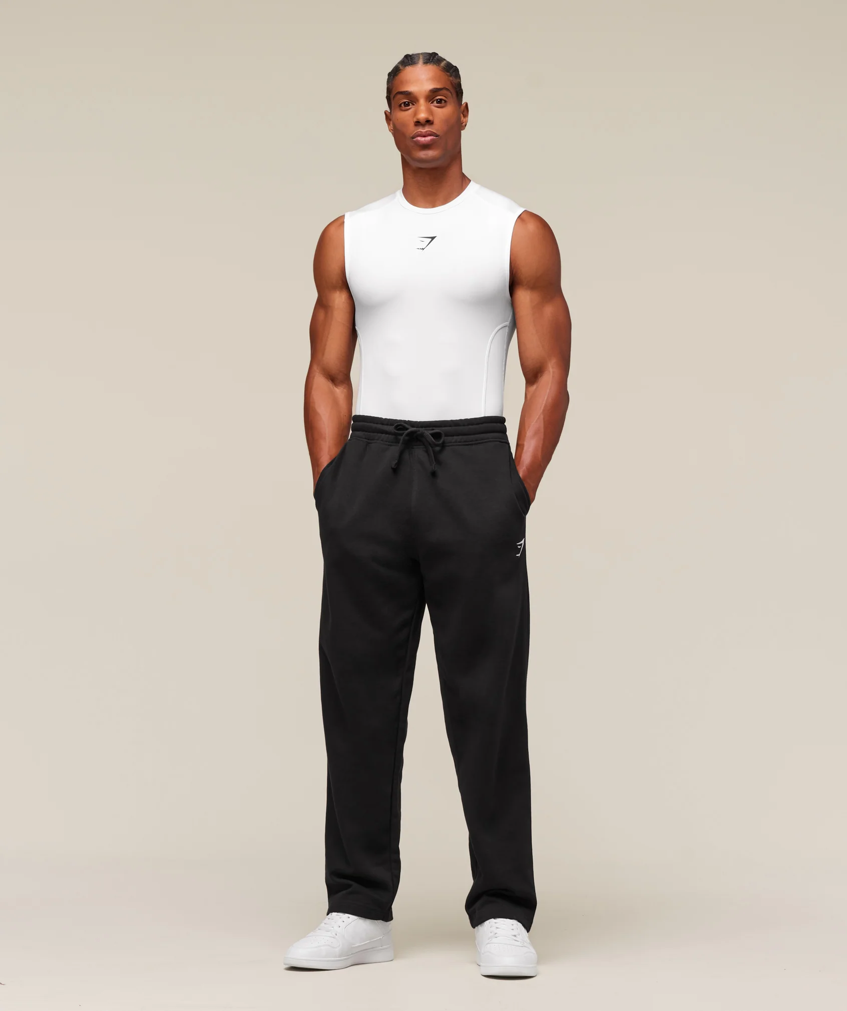 Gymshark Element Tank - White - Image 3