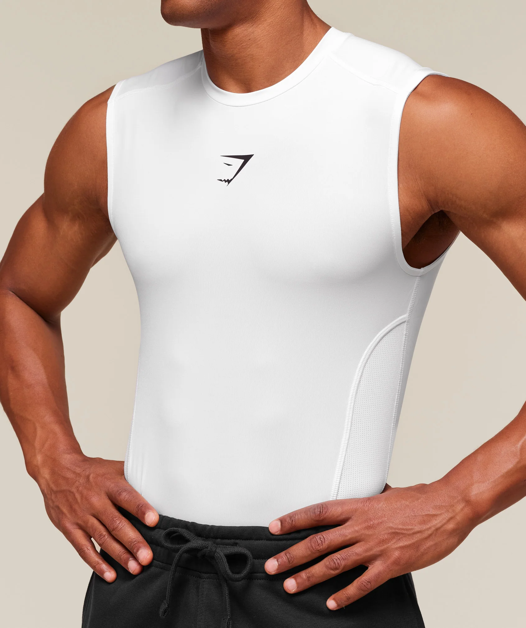 Gymshark Element Tank - White - Image 4