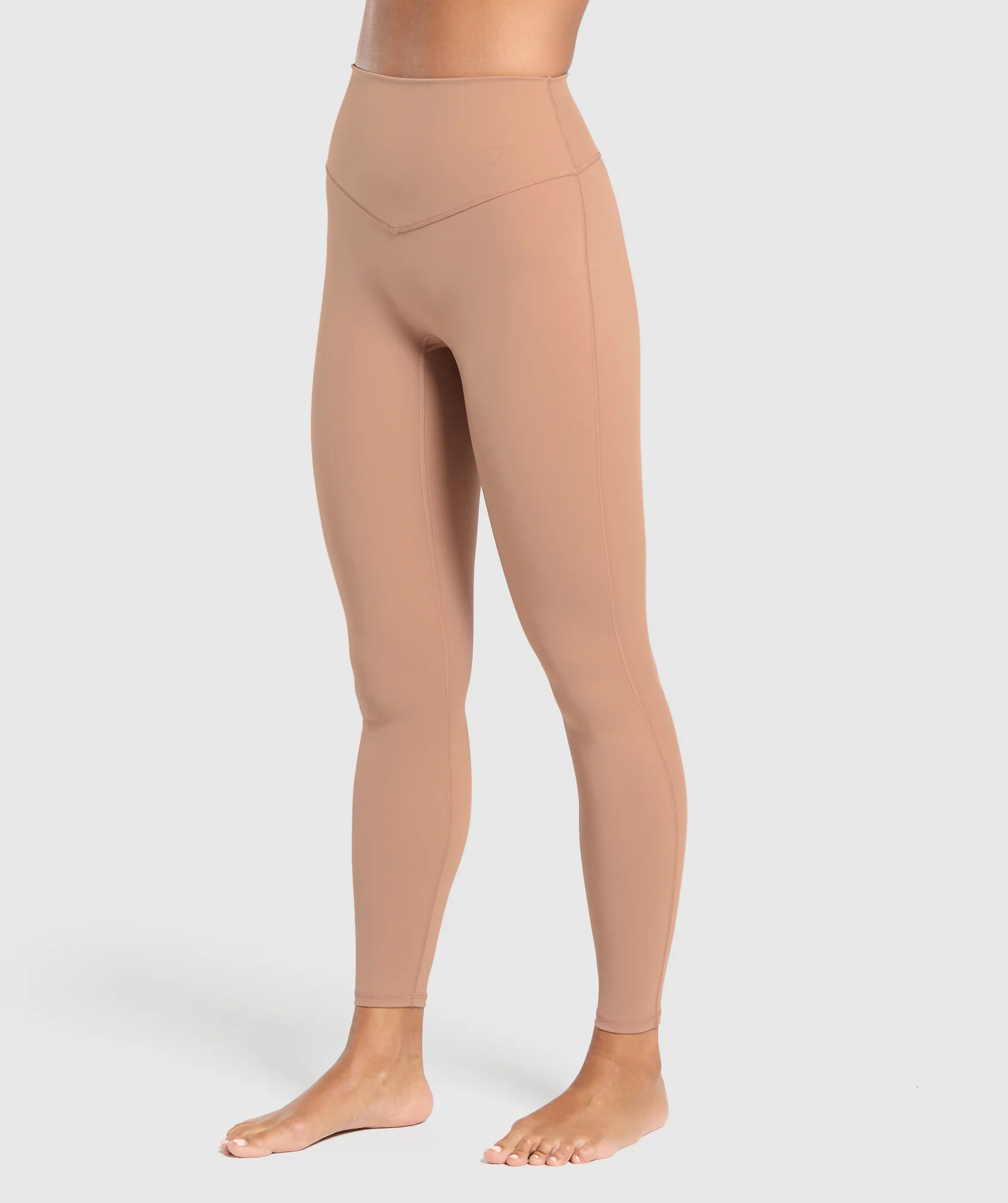 Gymshark Elevate Leggings 2.0 - Autumn Brown - Image 3