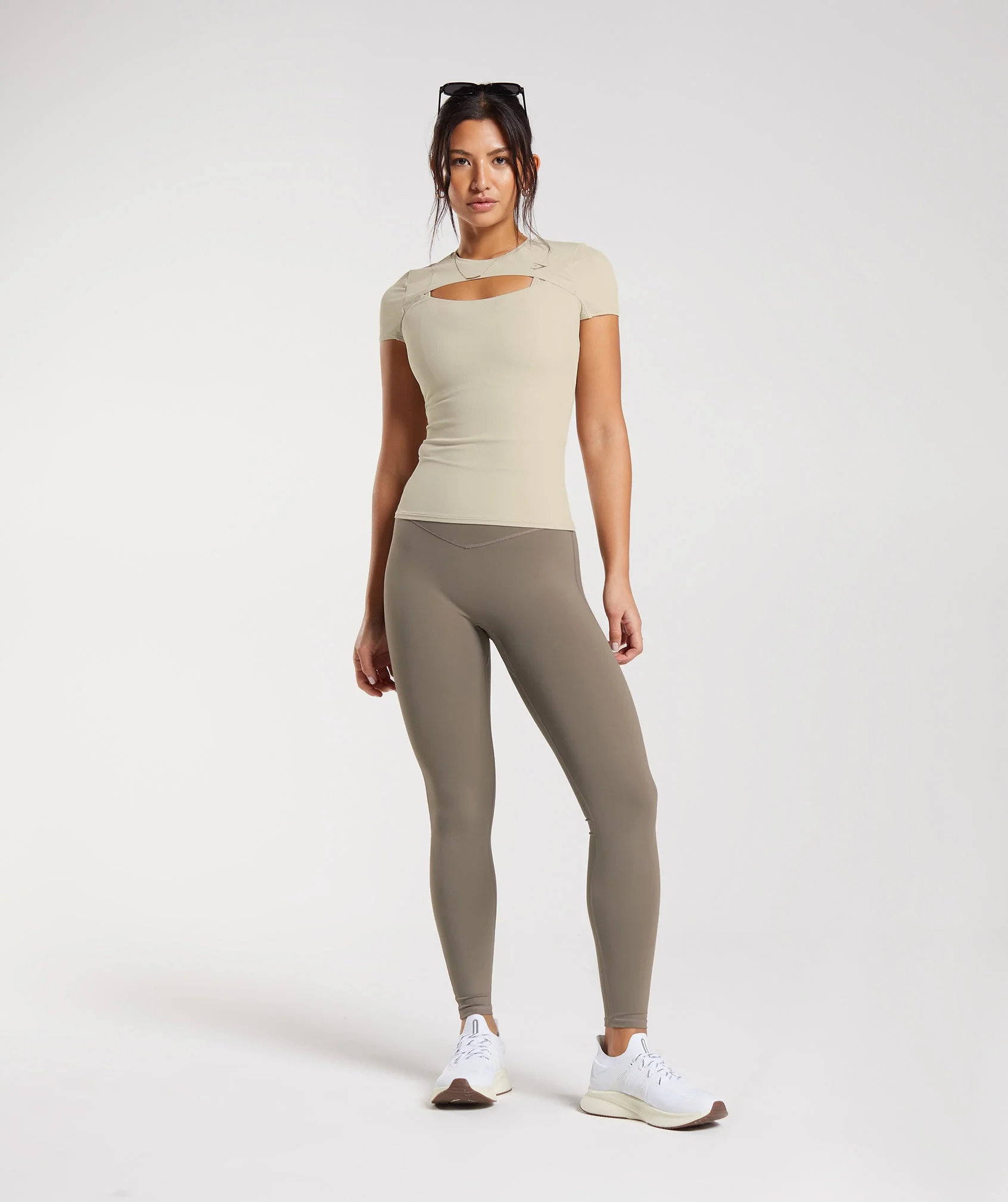 Gymshark Elevate Top - Sandy Brown - Image 4