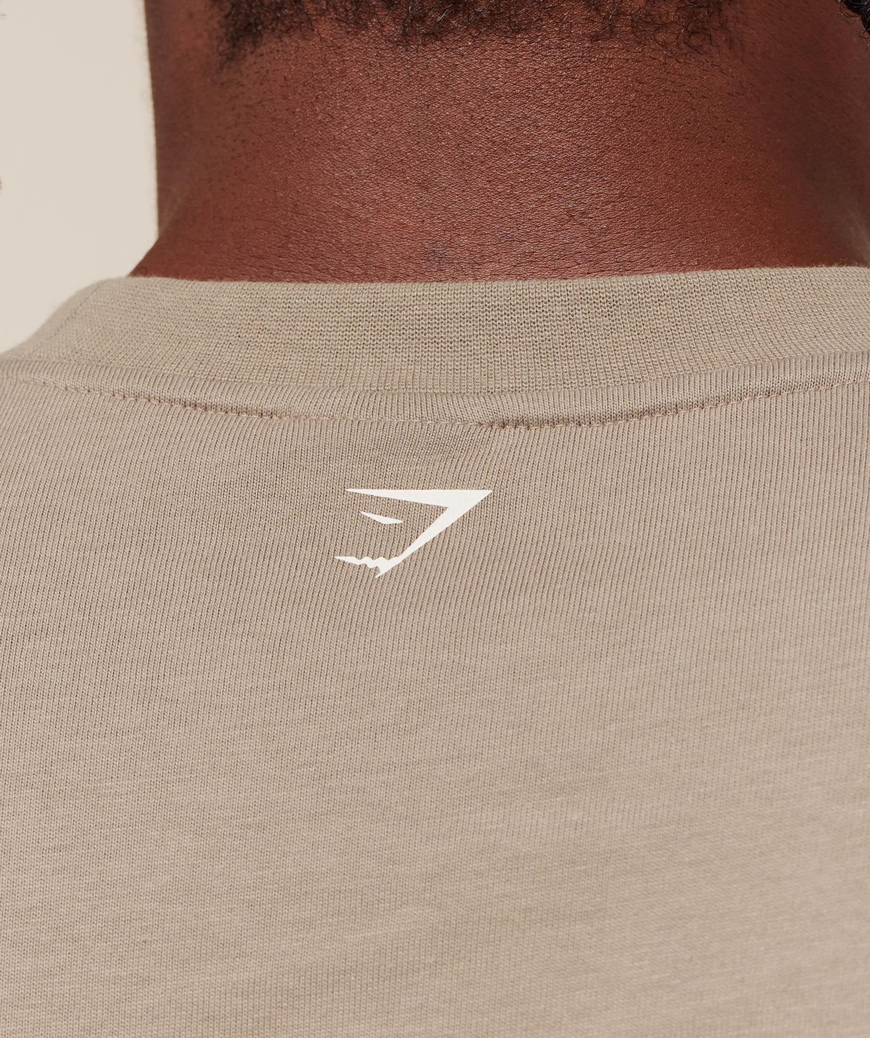 Gymshark Embossed Boxy T-Shirt - Lifestyle Brown - Image 6
