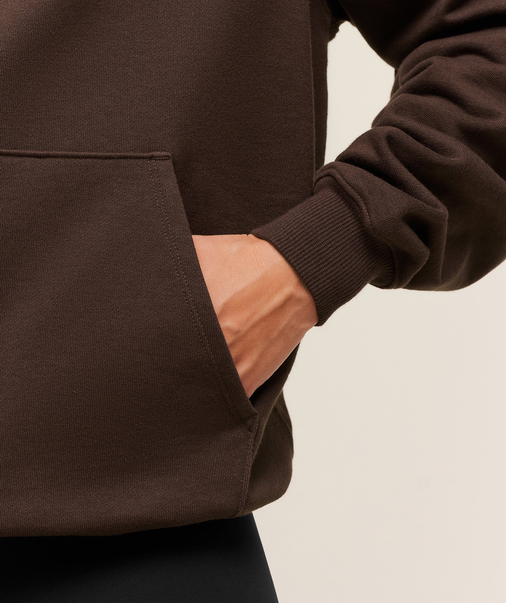 Gymshark Embossed Graphic Oversized Hoodie - Archive Brown - Image 6