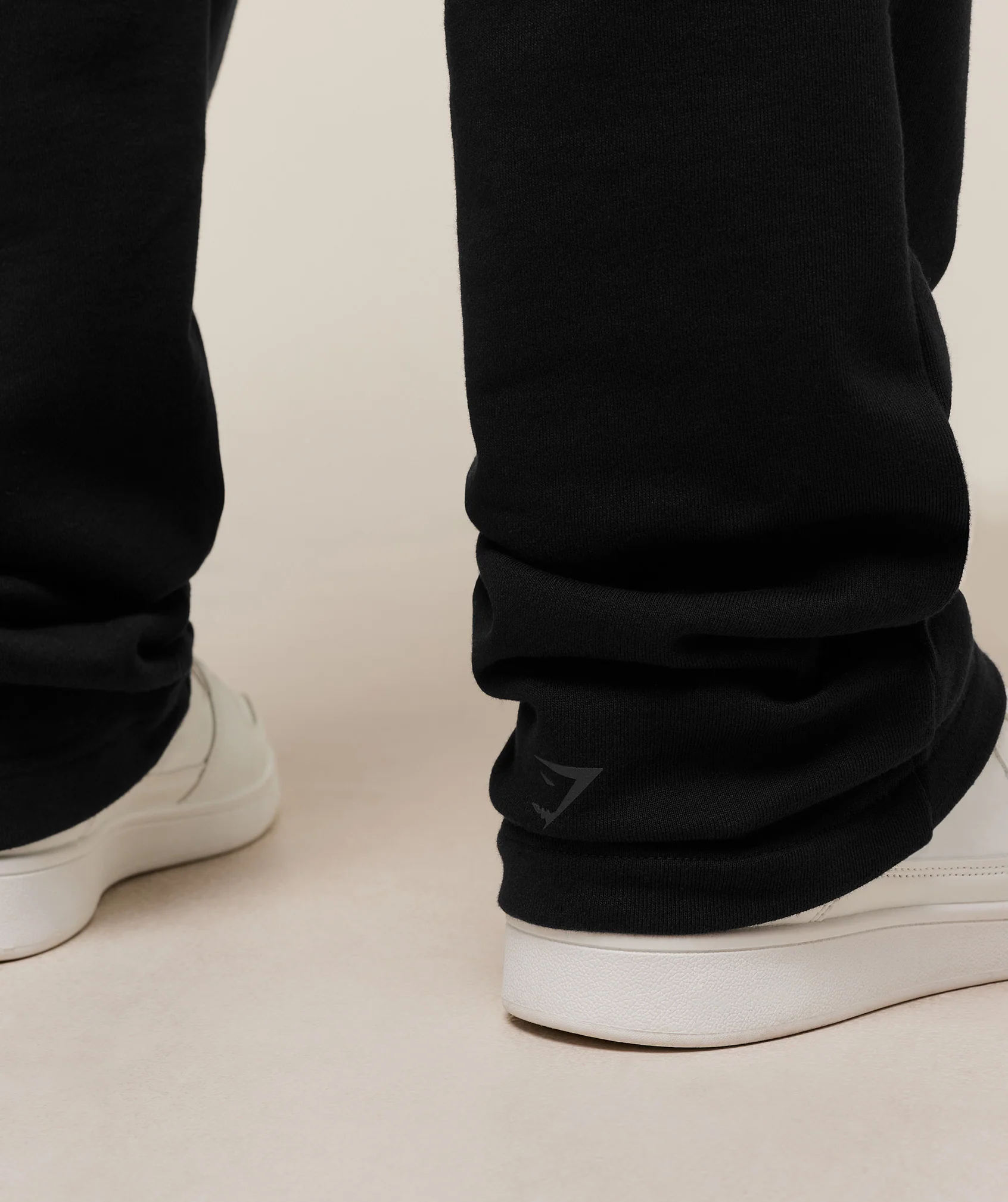 Gymshark Embossed Straight Leg Joggers - Black - Image 5