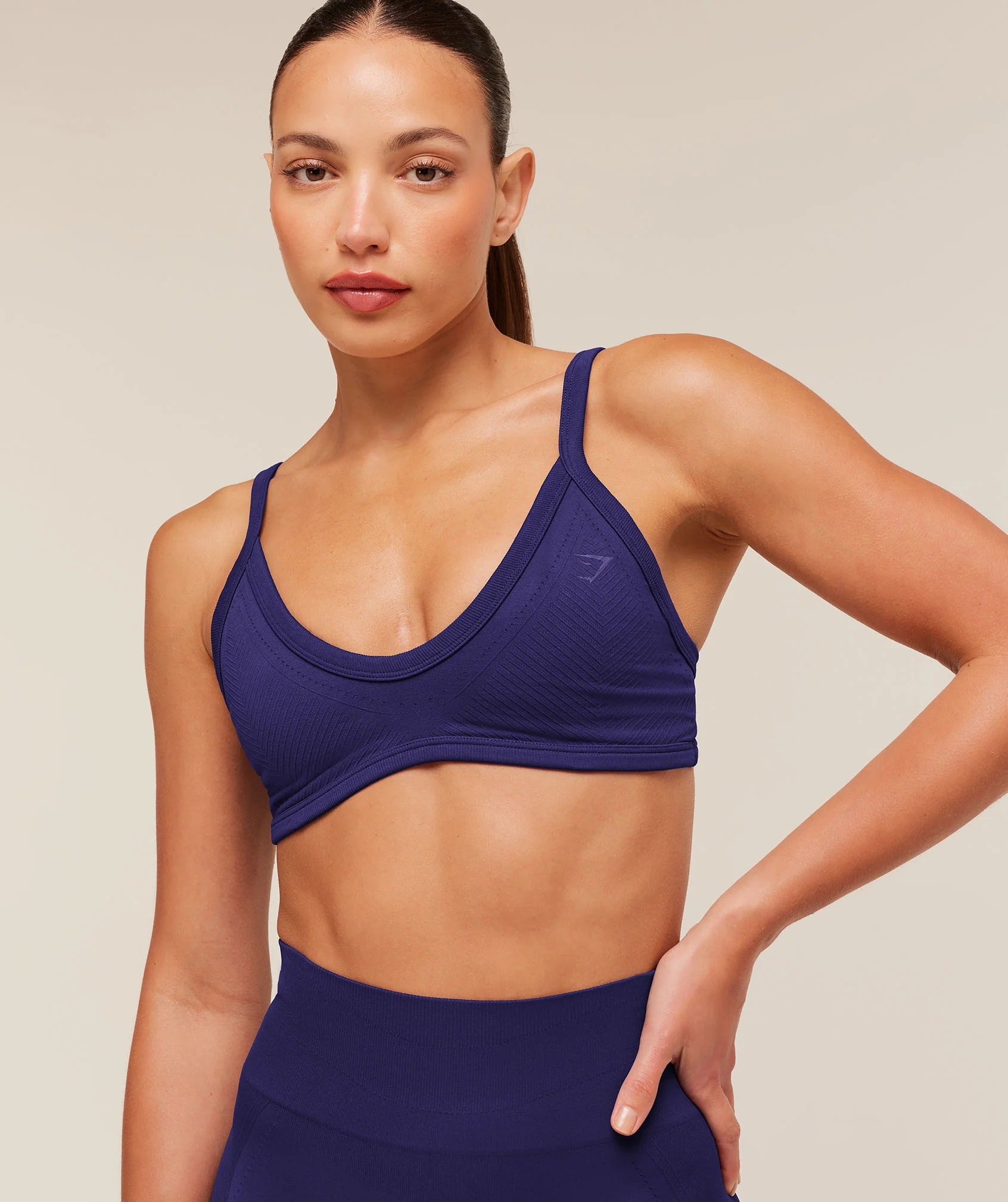 Gymshark Energise Seamless Sports Bra - Indigo Purple - Image 5