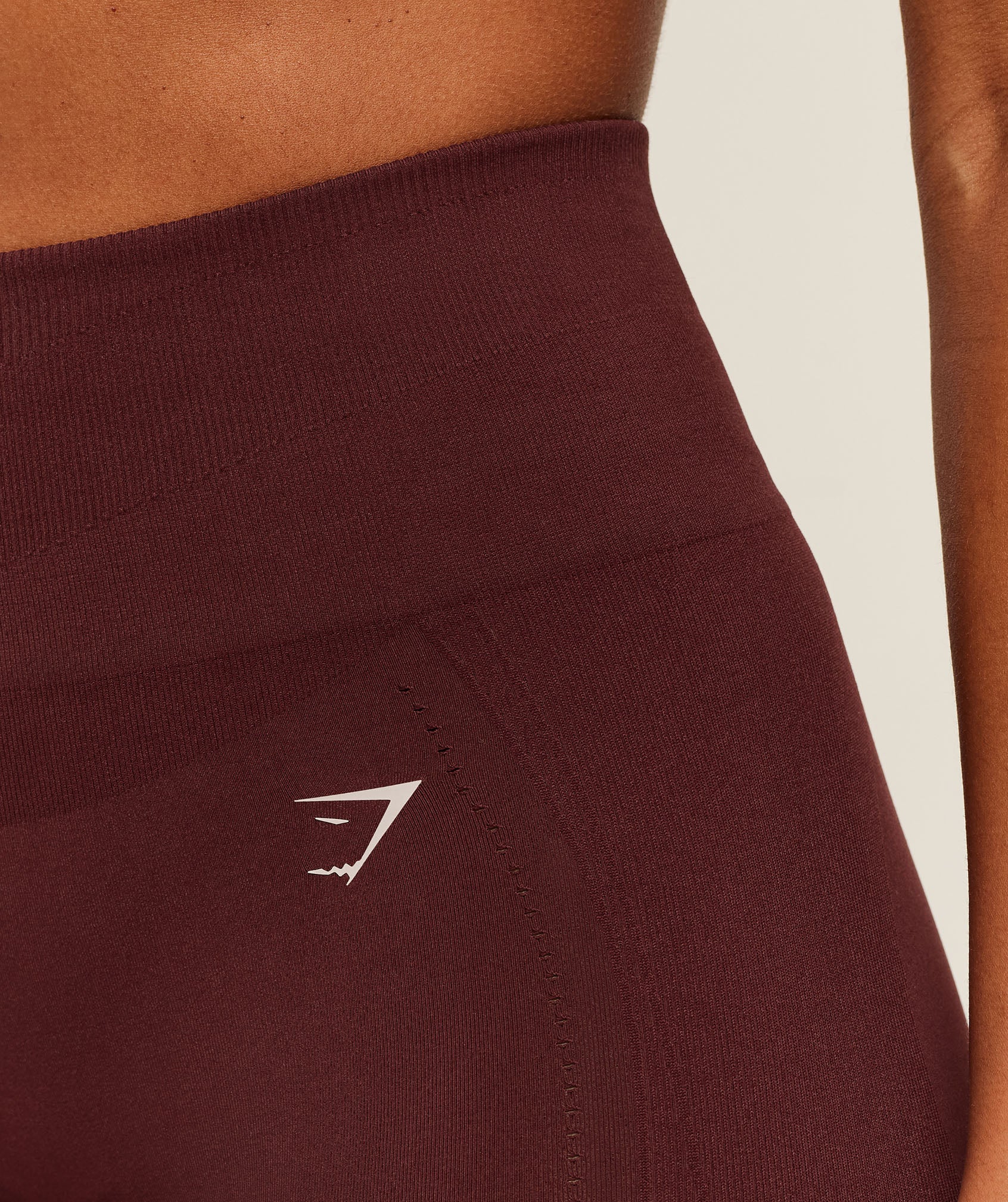 Gymshark Energise Seamless Shorts - Rich Maroon - Image 7