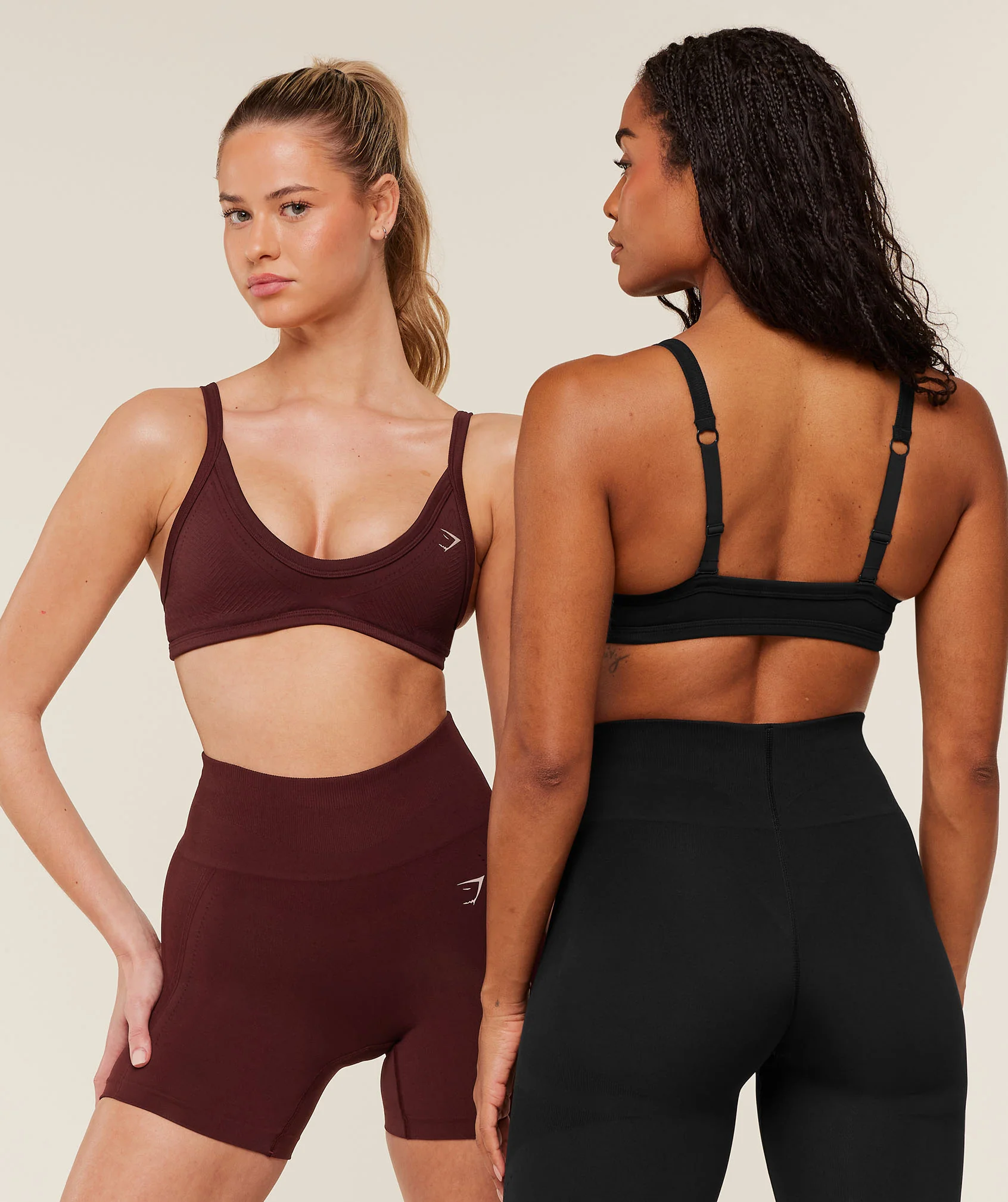 Gymshark Energise Seamless Shorts - Rich Maroon - Image 9